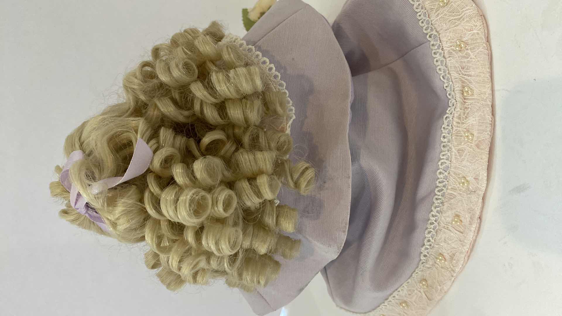 Photo 1 of MANN PORCELAIN DOLL H16”