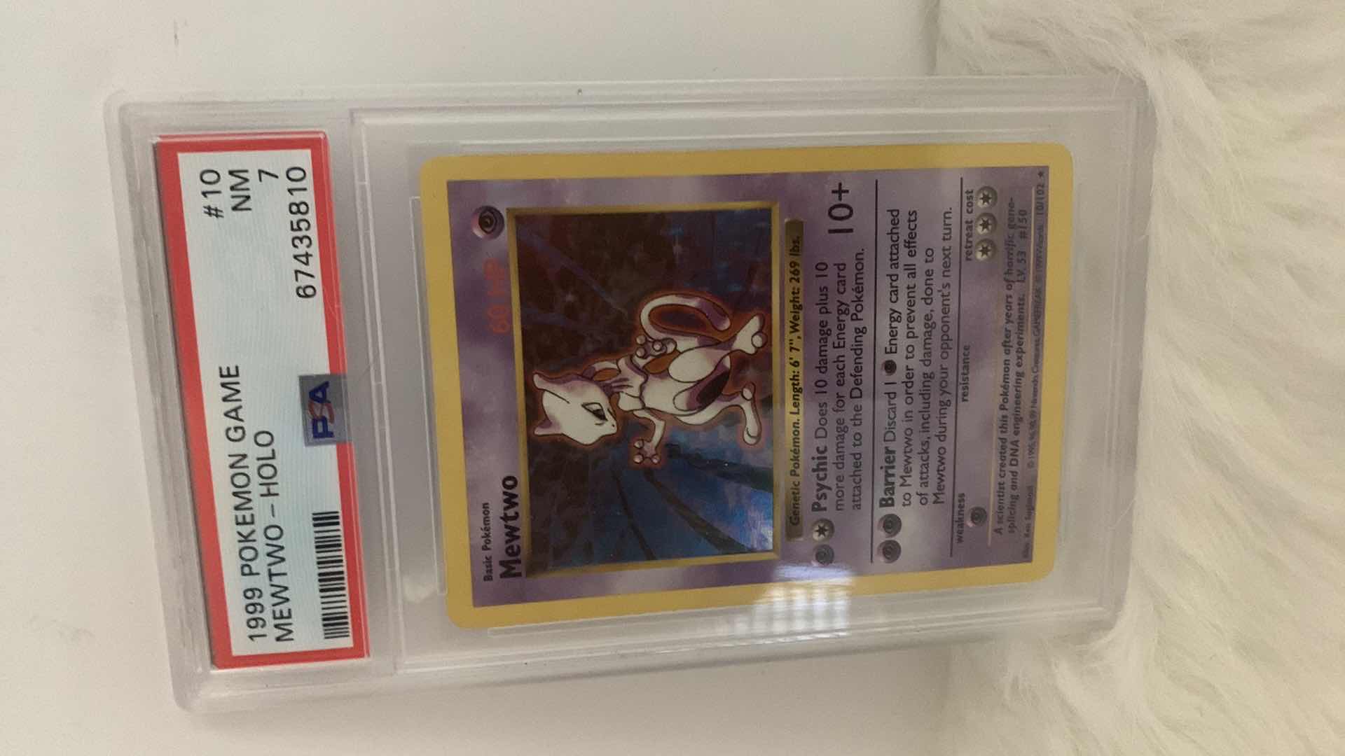 Photo 1 of COLLECTIBLE POKÉMON MEWTWO HOLO