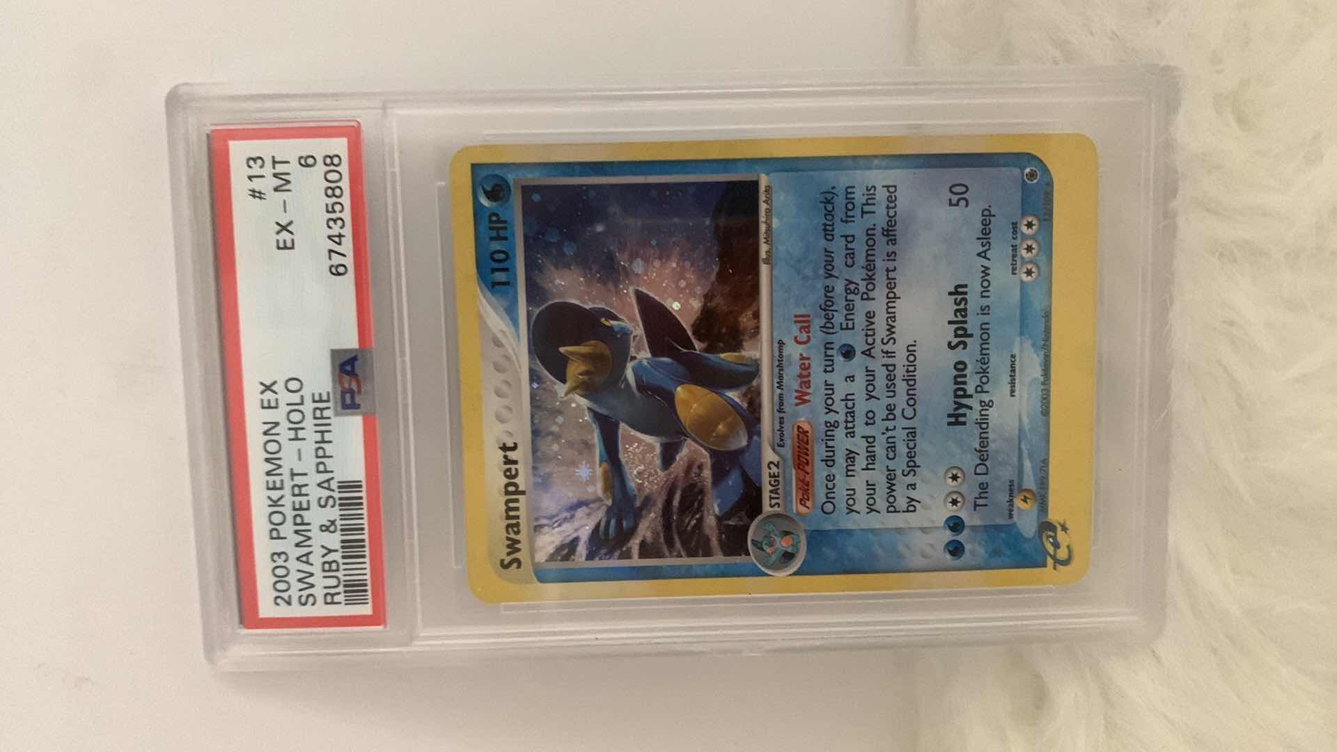 Photo 1 of COLLECTIBLE POKÉMON SWAMPERT  HOLO