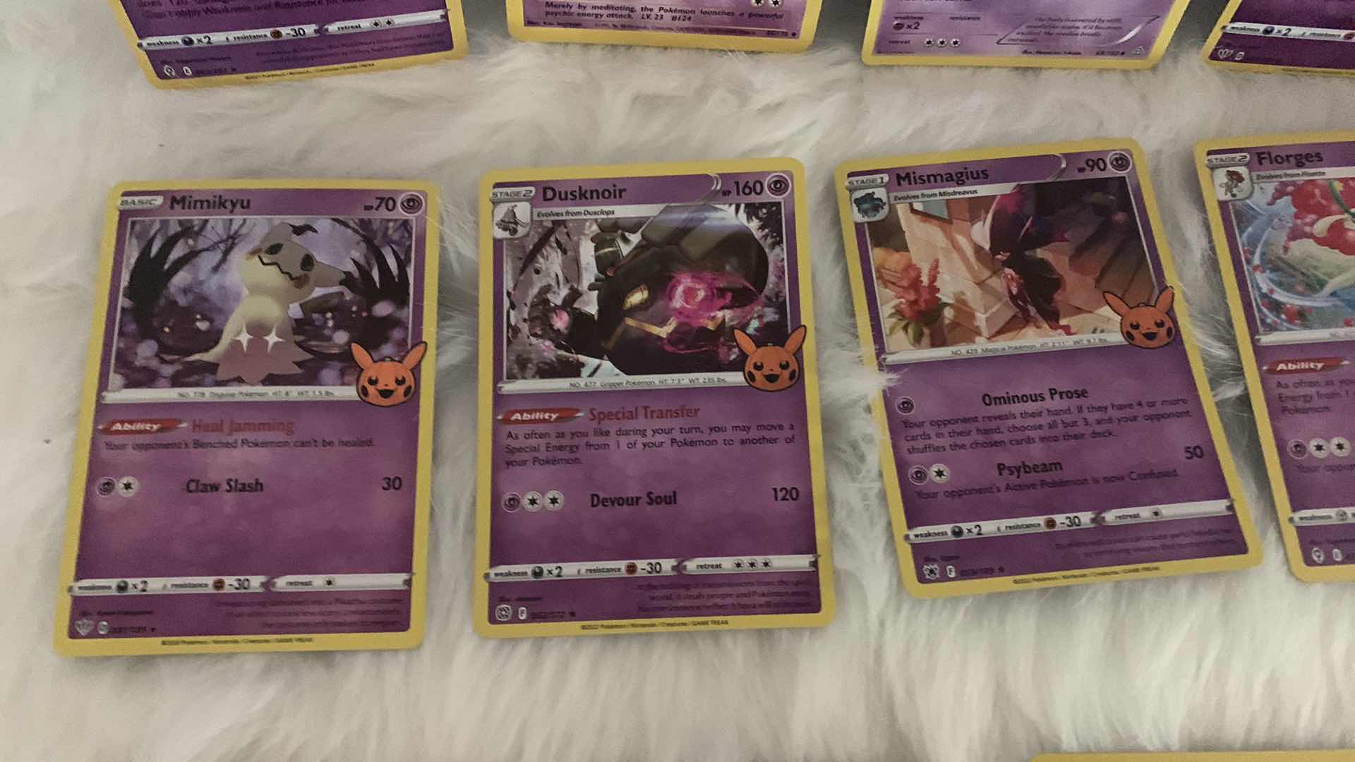 Photo 1 of 17 COLLECTIBLE POKÉMON CARDS