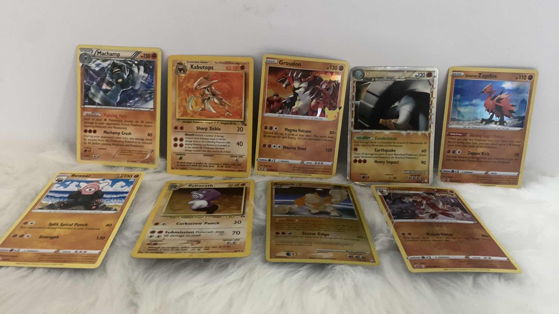 Photo 1 of 9 COLLECTIBLE POKÉMON CARDS
