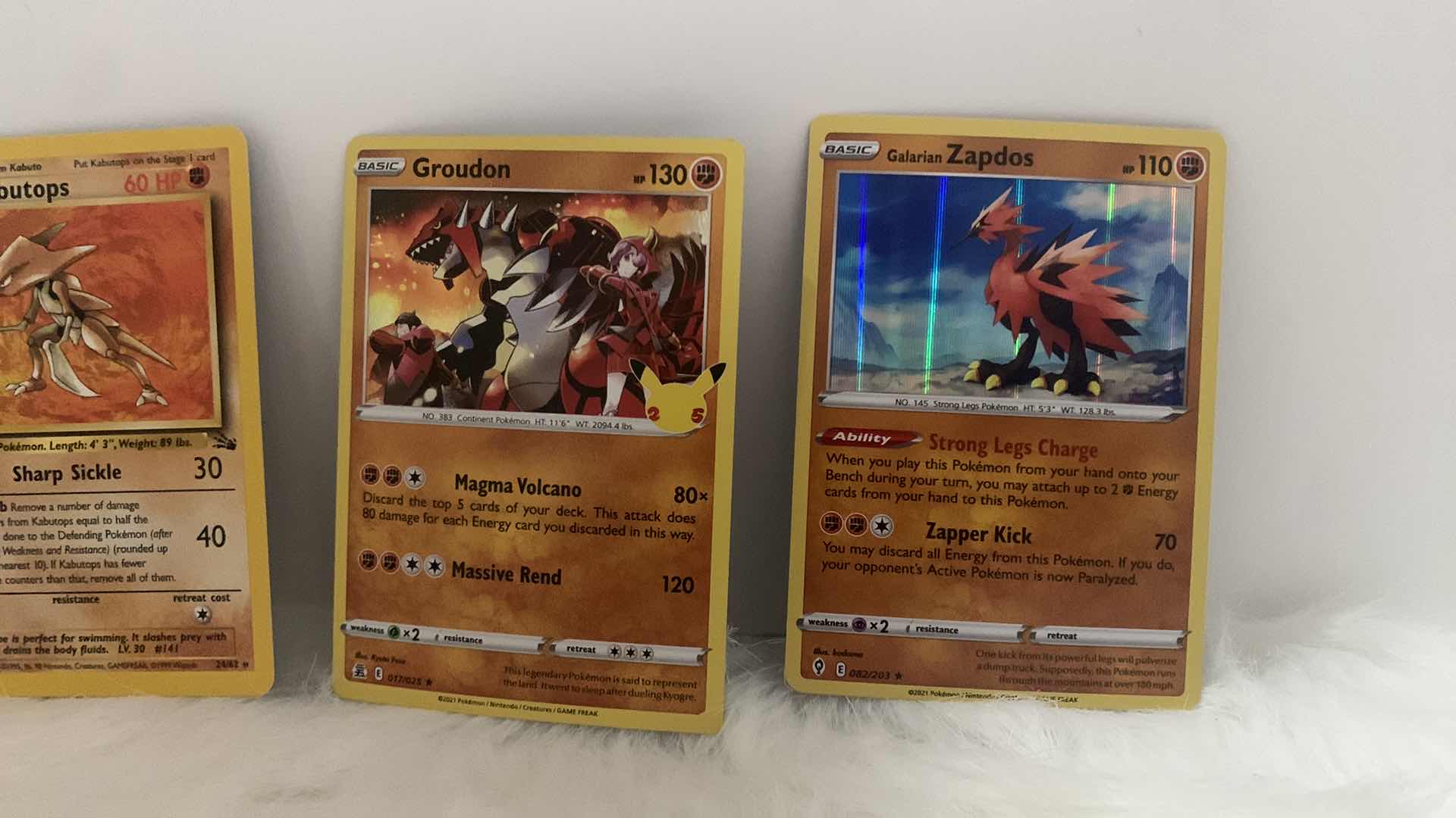 Photo 1 of 5 COLLECTIBLE POKÉMON CARDS