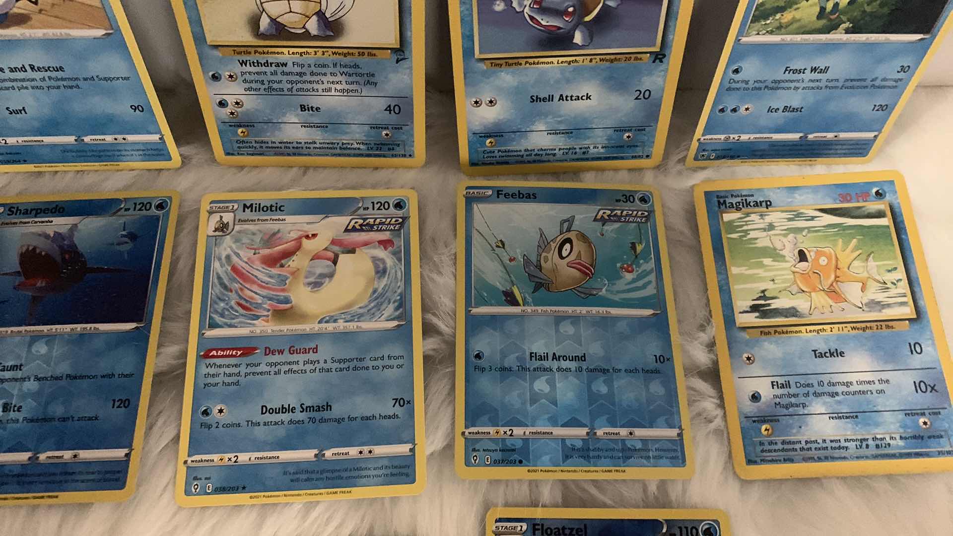 Photo 1 of 17 COLLECTIBLE POKÉMON CARDS