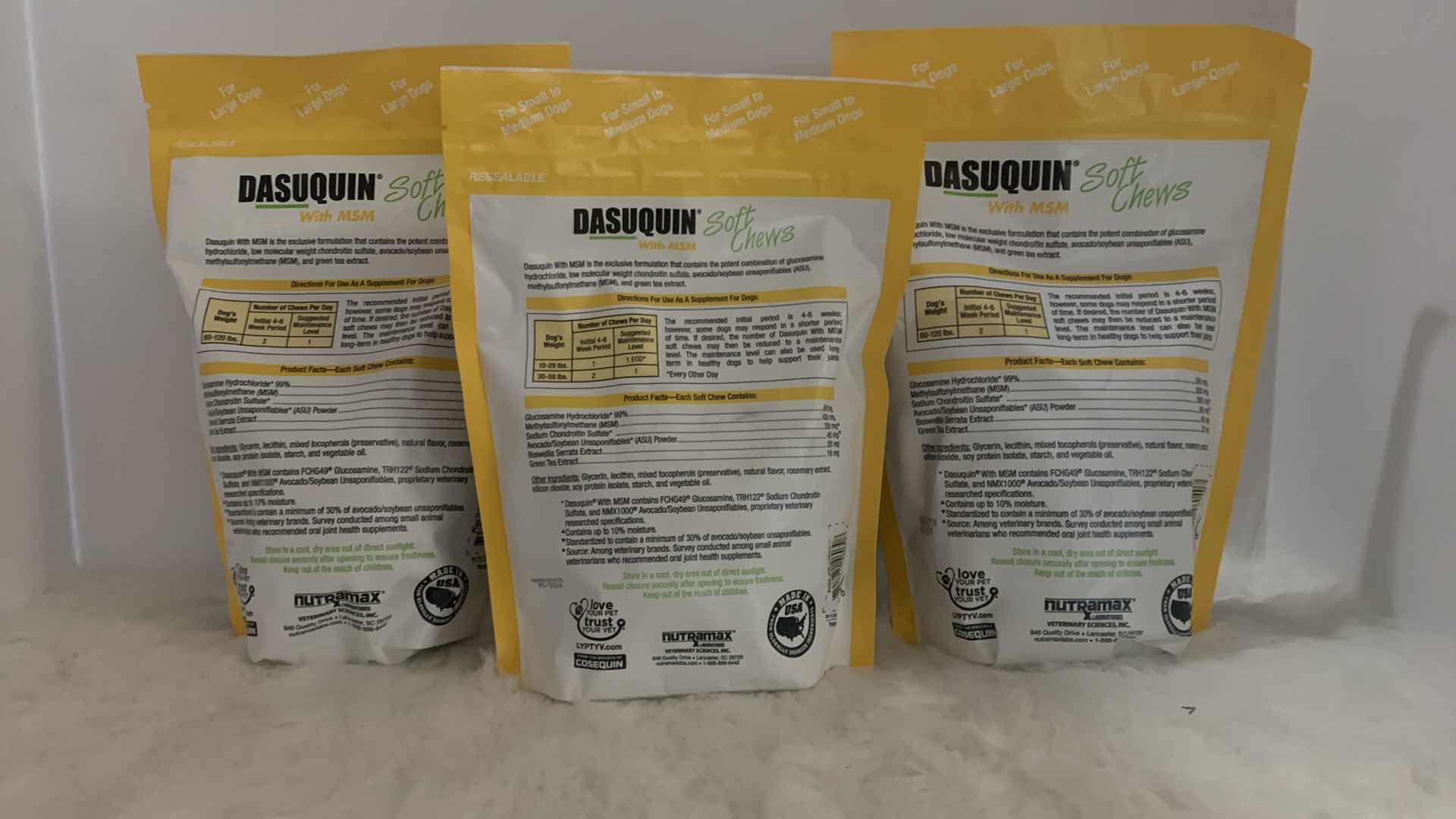 Photo 1 of 3 - NEW NUTRAMAX DASUQIN SOFT CHEWS SUPPLEMENT