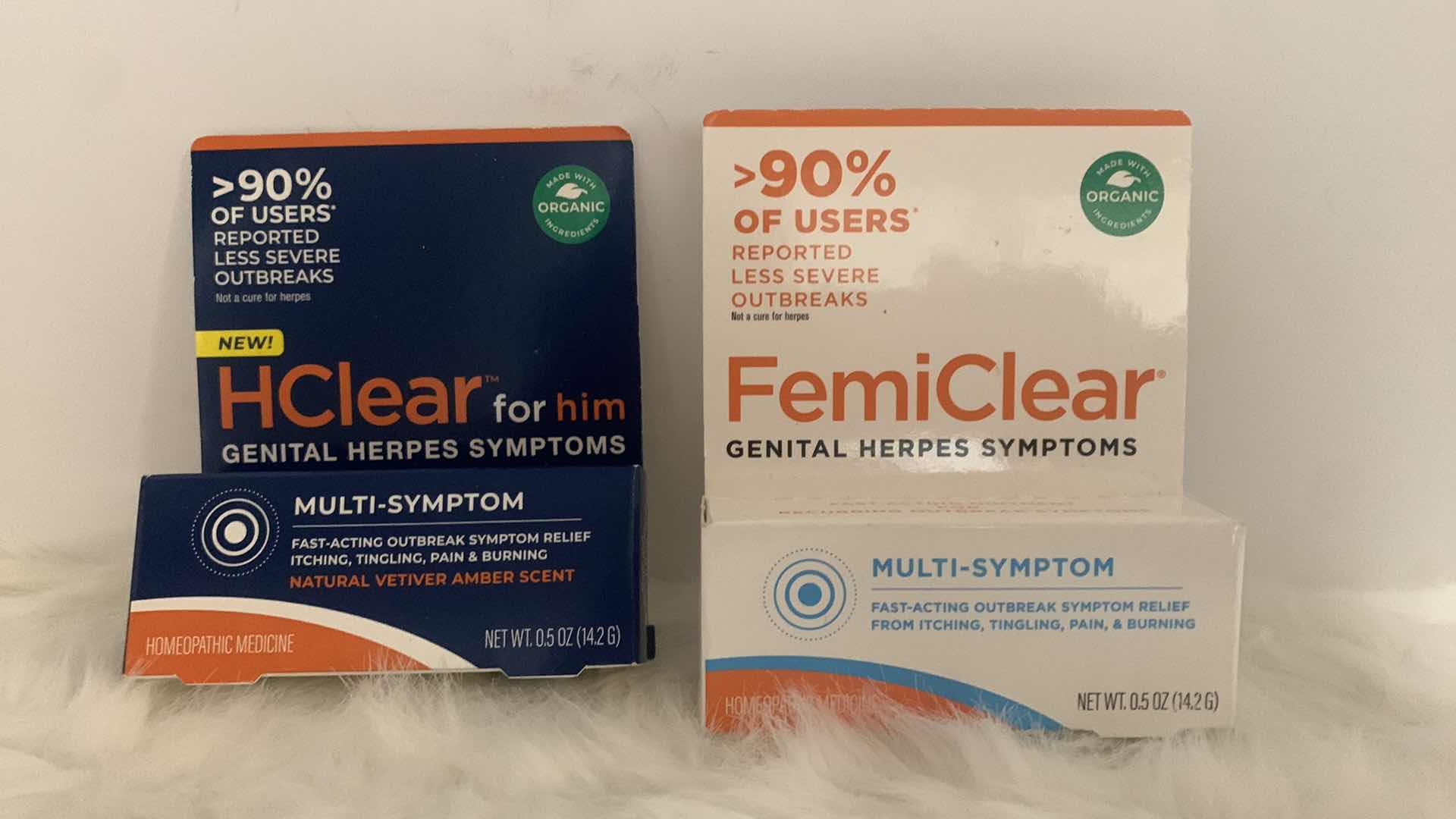 Photo 1 of NEW SUPPLEMENTS- HCLEAR AND FEMICLEAR GENITAL HERPES CREAM