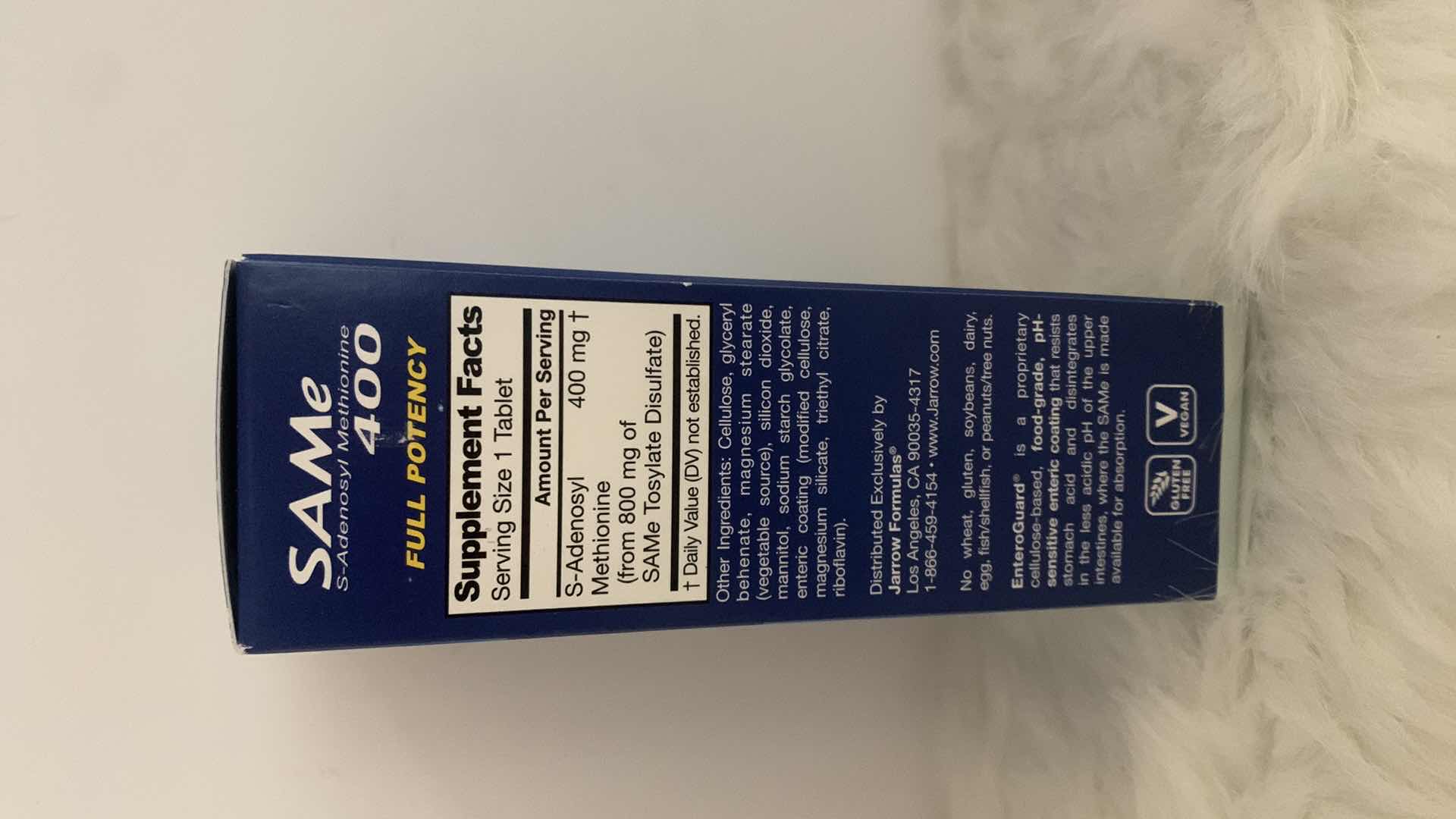 Photo 1 of NEW JARROW FORMULAS SAMe SUPPLEMENT