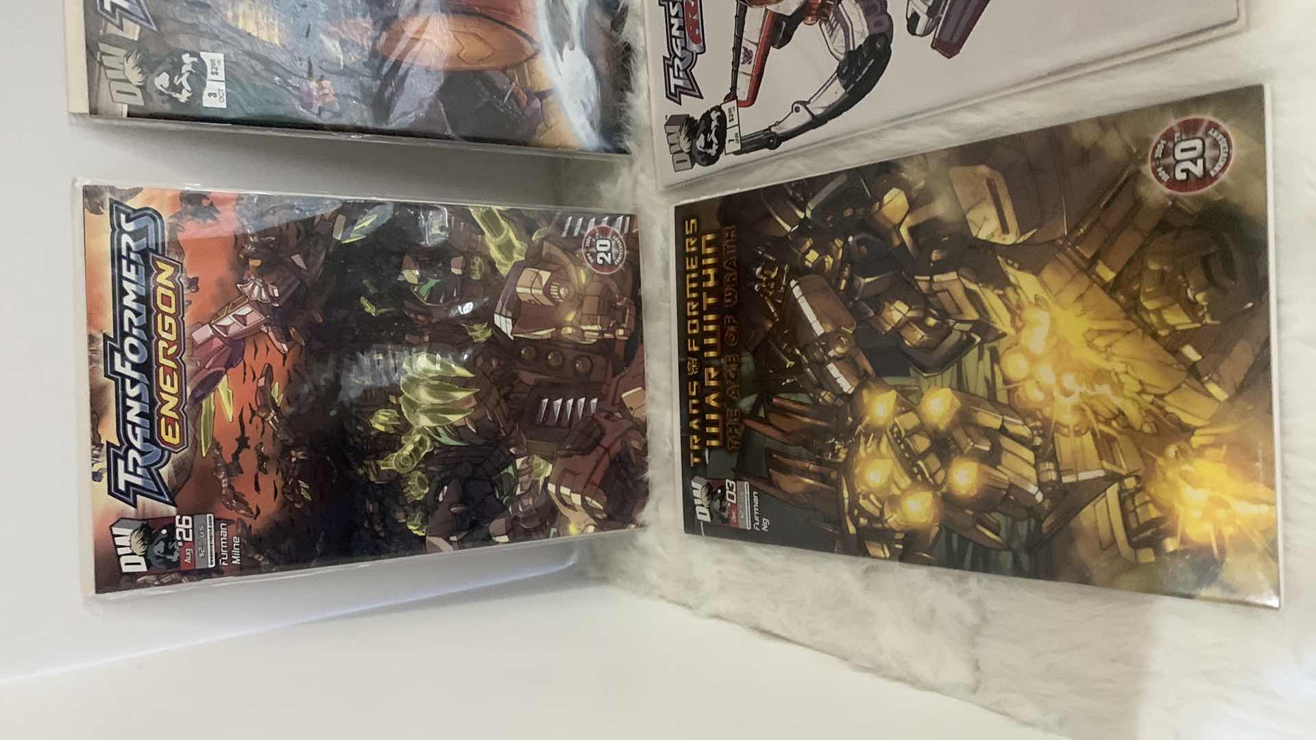 Photo 1 of 6 COLLECTIBLE SEALED DW TRANSFORMERS COMIC BOOKS