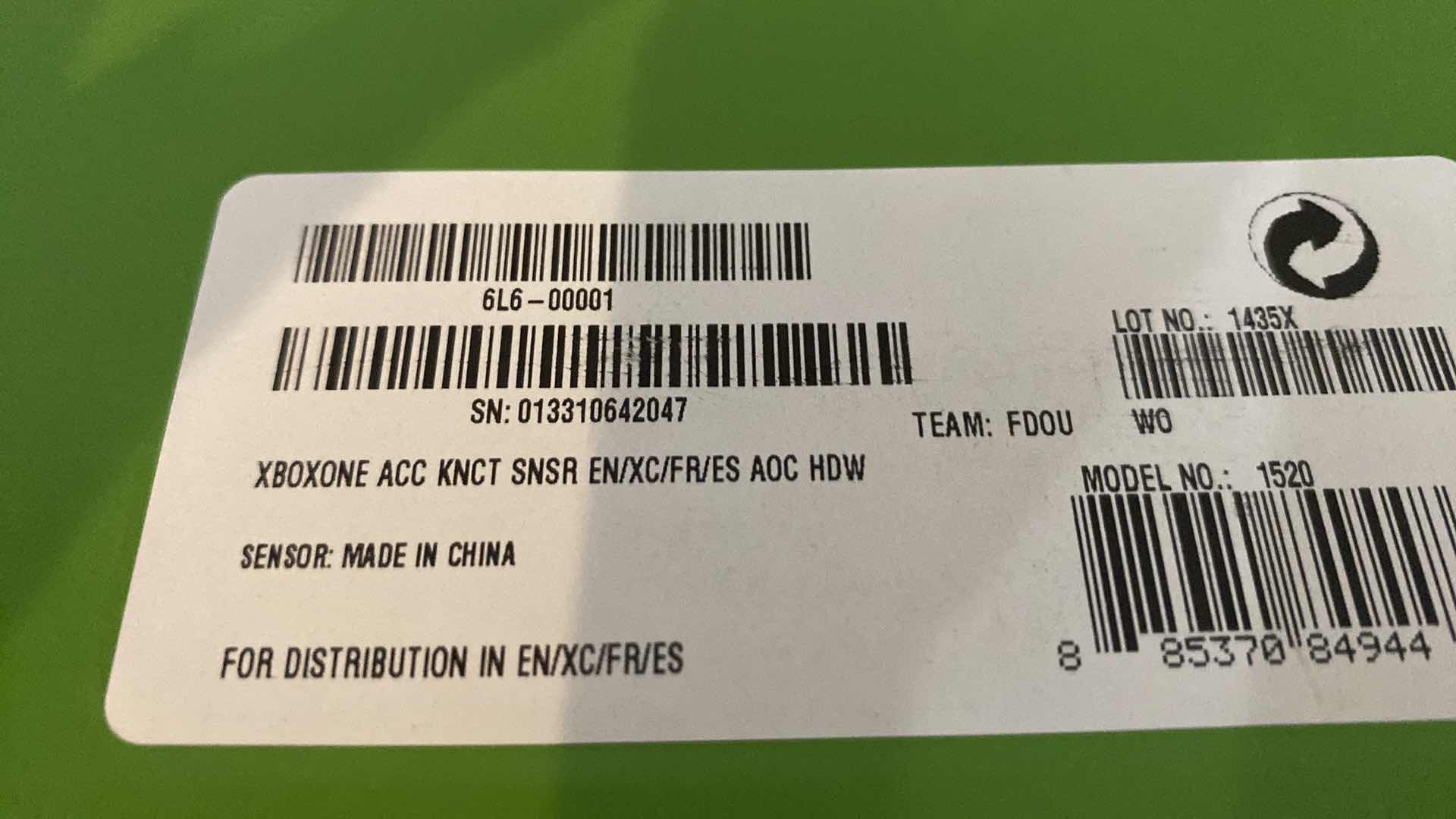 Photo 1 of NEW IN BOX XBOX ONE SENSOR KINECT