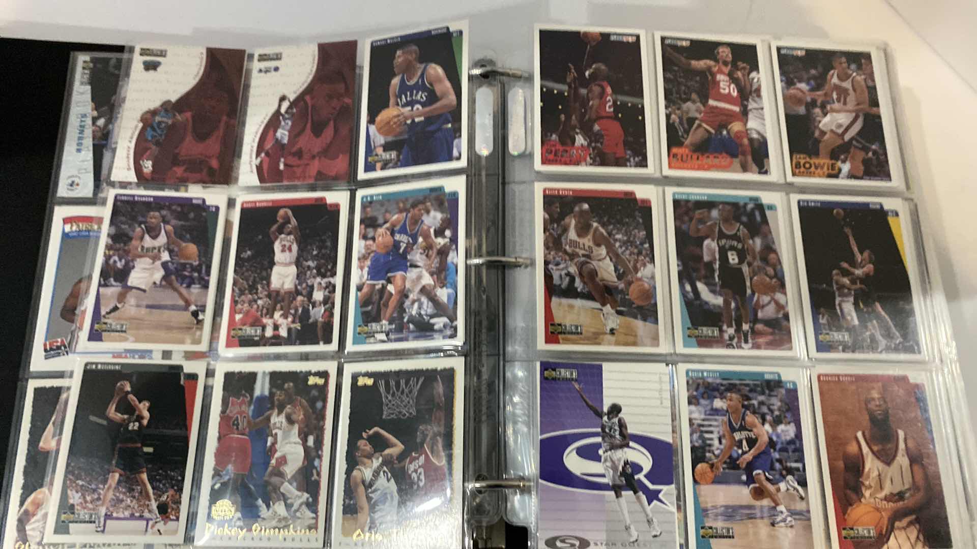 Photo 1 of 2-BINDERS FOOTBALL AND BASKETBALL CARDS