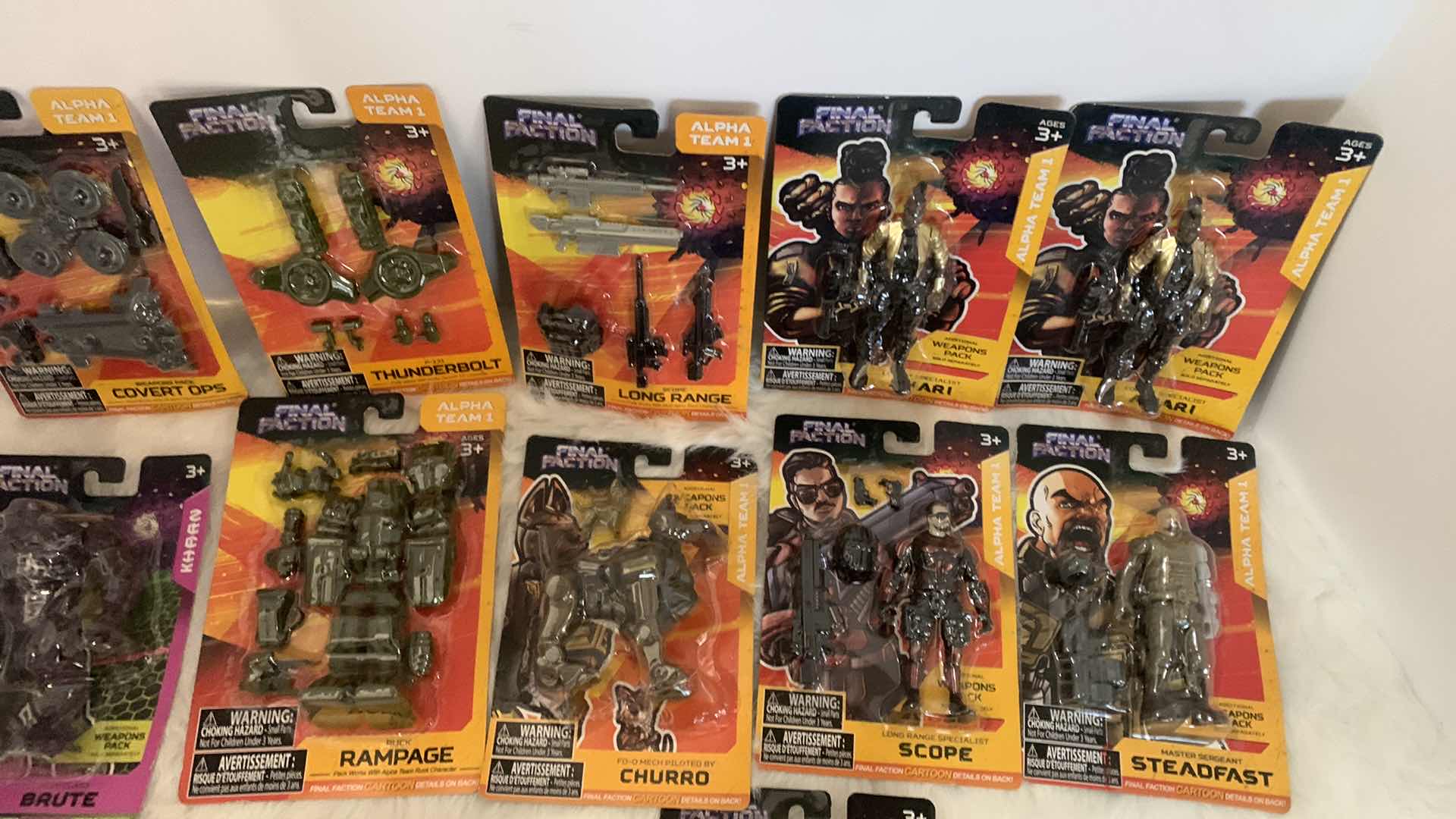 Photo 4 of 12 FINAL FACTION FIGURINE COLLECTIBLES