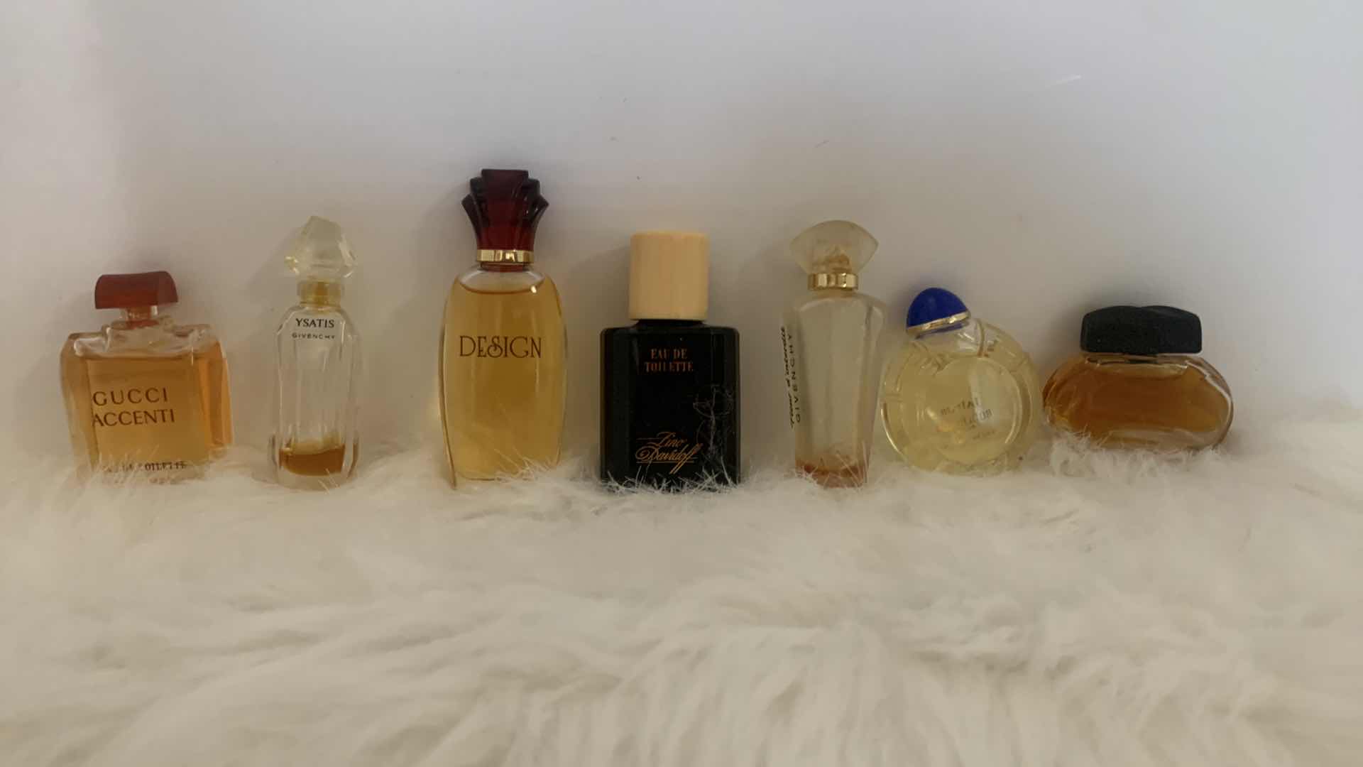 Photo 1 of 7 - VINTAGE PERFUME SPLASH BOTTLES, MINI