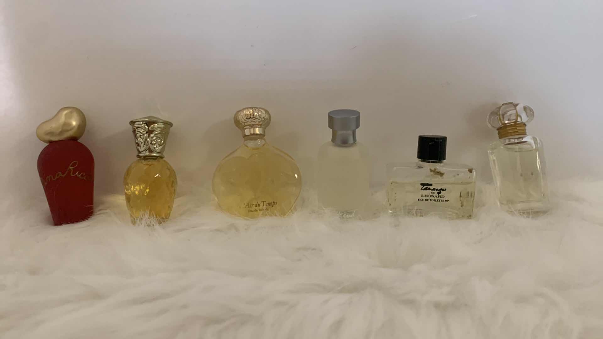Photo 1 of 6 - VINTAGE PERFUME SPLASH BOTTLES, MINI