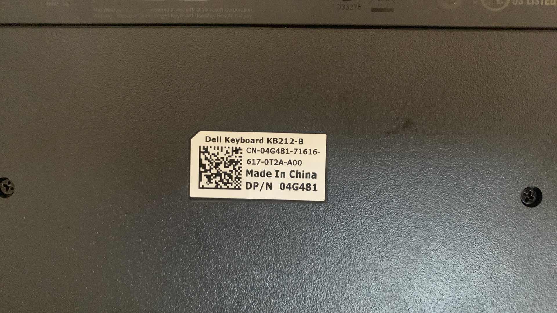 Photo 3 of 2- DELL KEYBOARDS