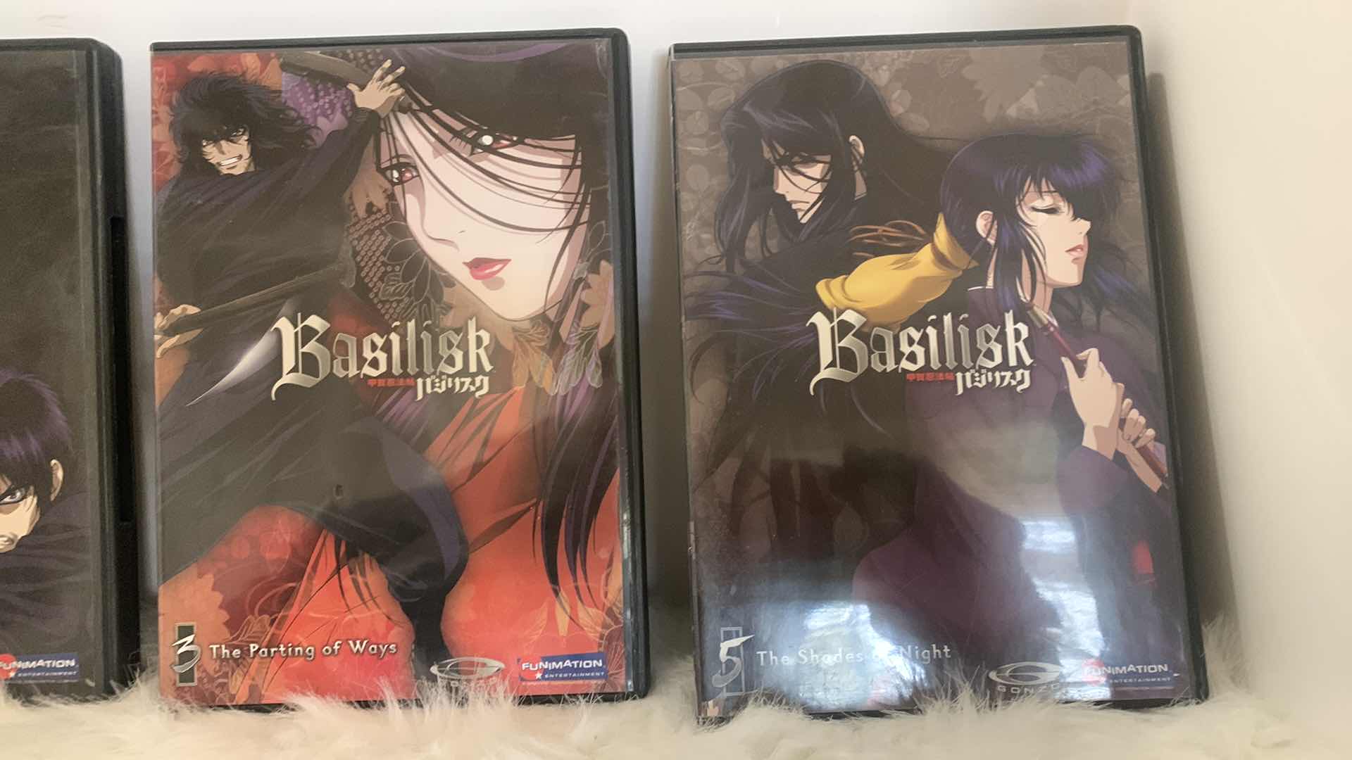 Photo 1 of 4 - DVDS BASILISK ANIMATED SERIES