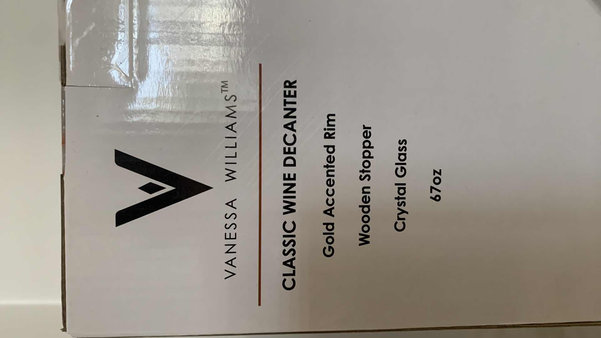 Photo 6 of NEW VANESSA WILLIAMS WINE DECANTER AND STEMLESS WINE GLASSES