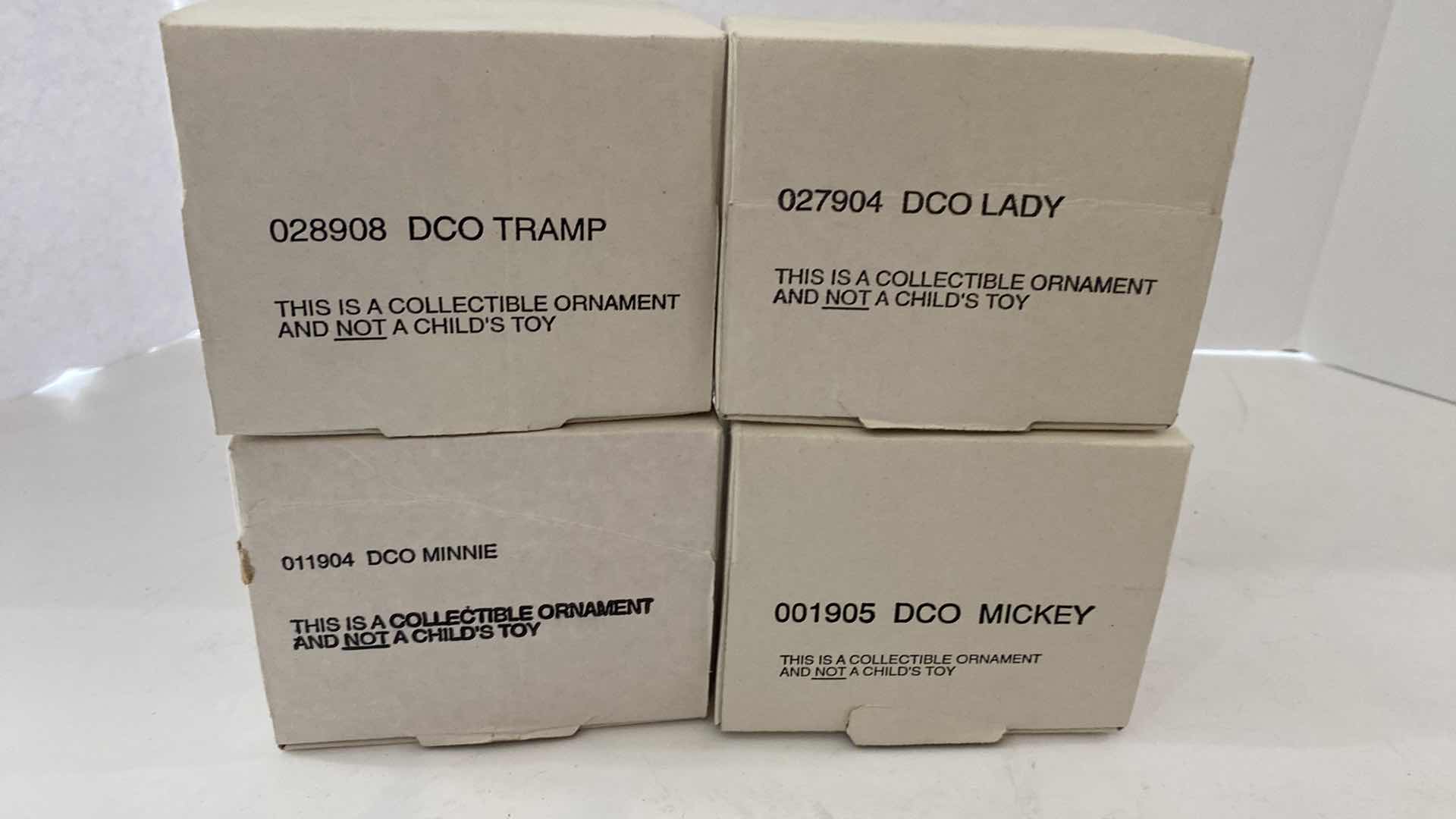 Photo 5 of 4-DISNEY ORNAMENTS