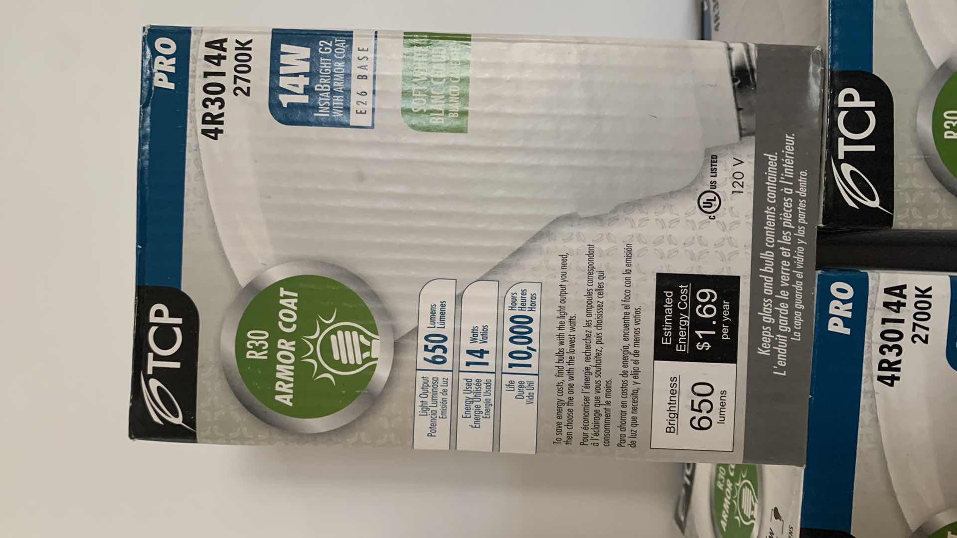 Photo 2 of 7 - NEW TCP 14W INSTABRIGHT SOFT WHITE