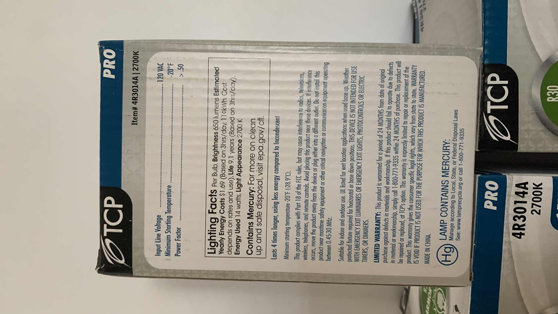 Photo 4 of 7 - NEW TCP 14W INSTABRIGHT SOFT WHITE