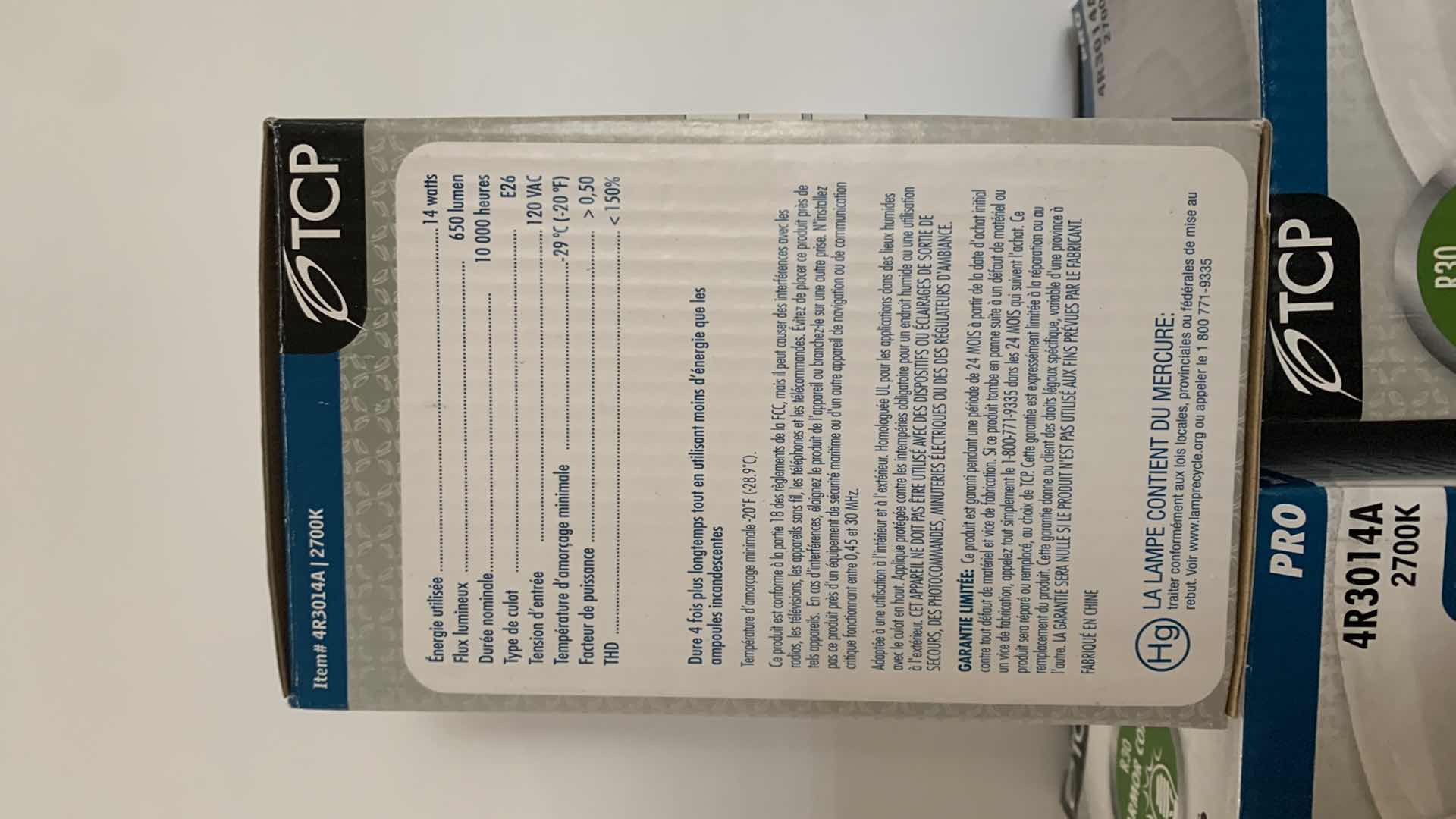 Photo 1 of 7 - NEW TCP 14W INSTABRIGHT SOFT WHITE