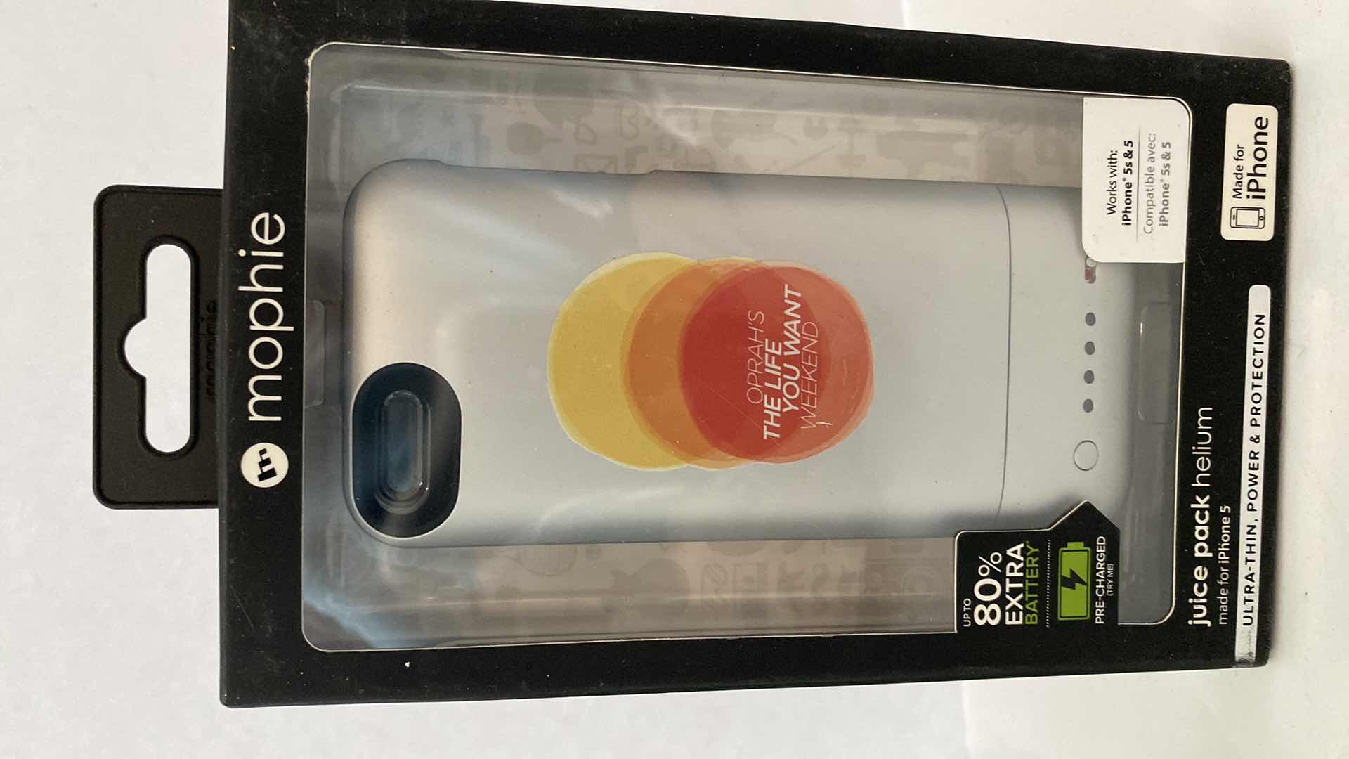 Photo 2 of MOPHIE FOR IPHONE 5 AND IPHONE 5/6 CHARGE SYNC DOCK