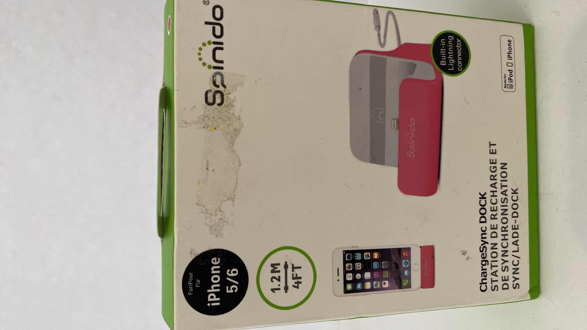 Photo 1 of MOPHIE FOR IPHONE 5 AND IPHONE 5/6 CHARGE SYNC DOCK