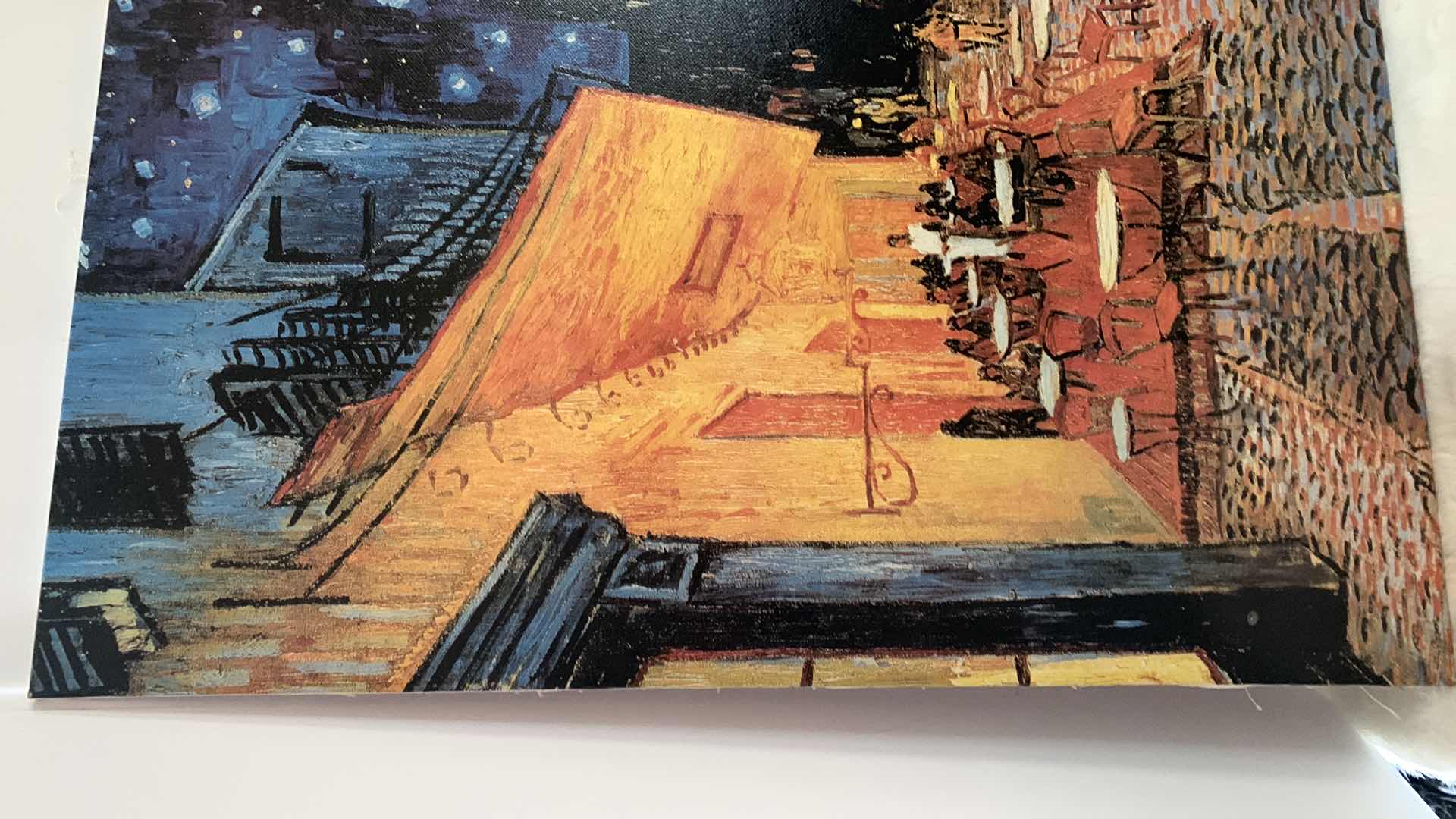 Photo 1 of ARTWORK, WRAPPED CANVAS, STARRY NIGHT BISTRO 24” x 32”