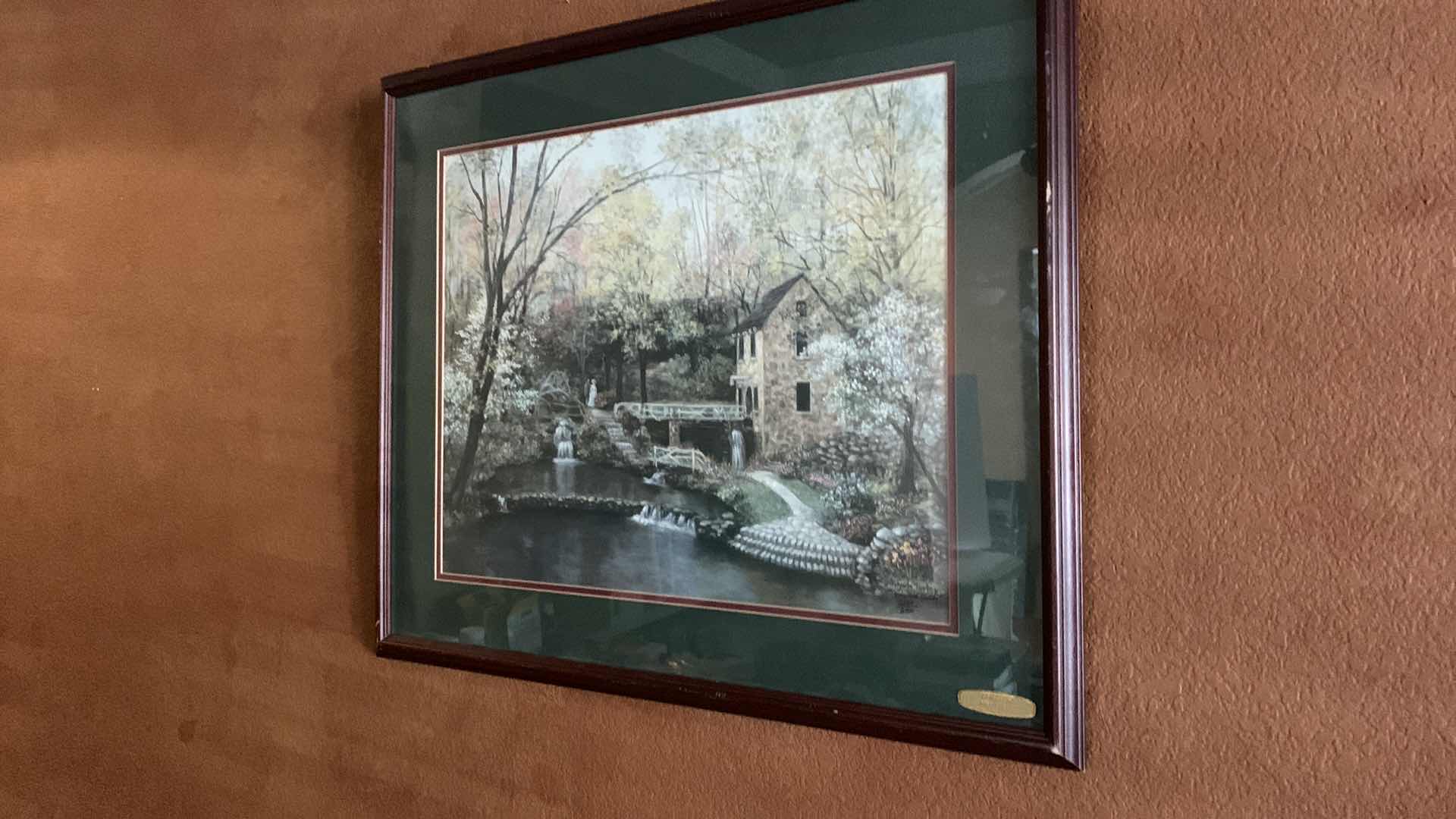 Photo 1 of ARTWORK, LIMITED EDITION WITH COA NUMBERED AND SIGNED OLD MILL STREAM II IMAGE SIZE 20” x 16”