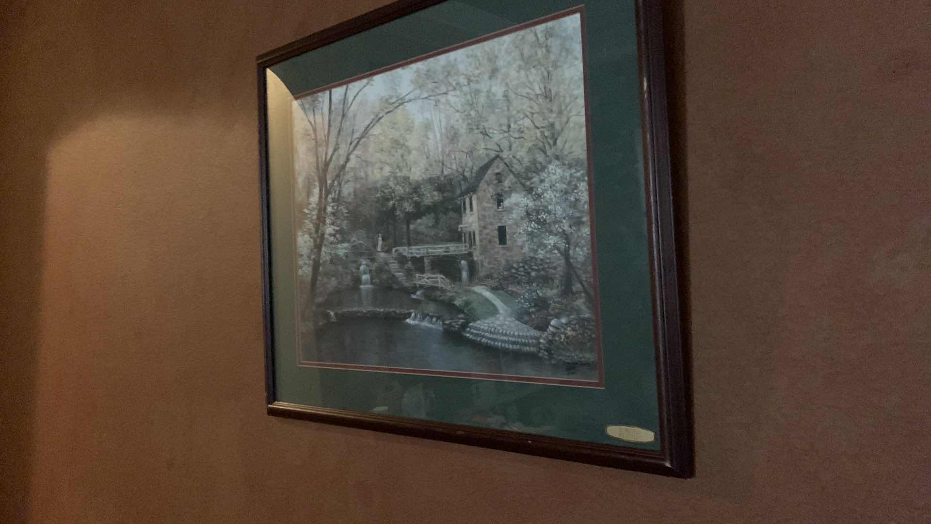 Photo 1 of ARTWORK, LIMITED EDITION WITH COA NUMBERED AND SIGNED OLD MILL STREAM II IMAGE SIZE 20” x 16”