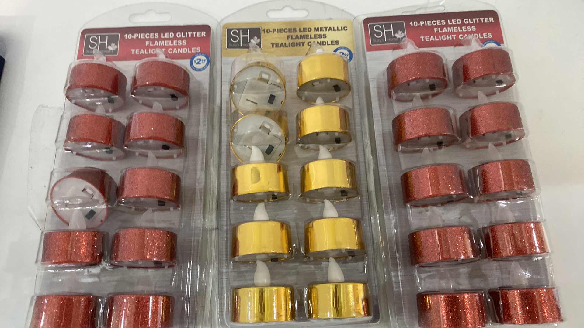 Photo 3 of 3-PACKAGES FLAMELESS VOTIVES & BATTERY CASE