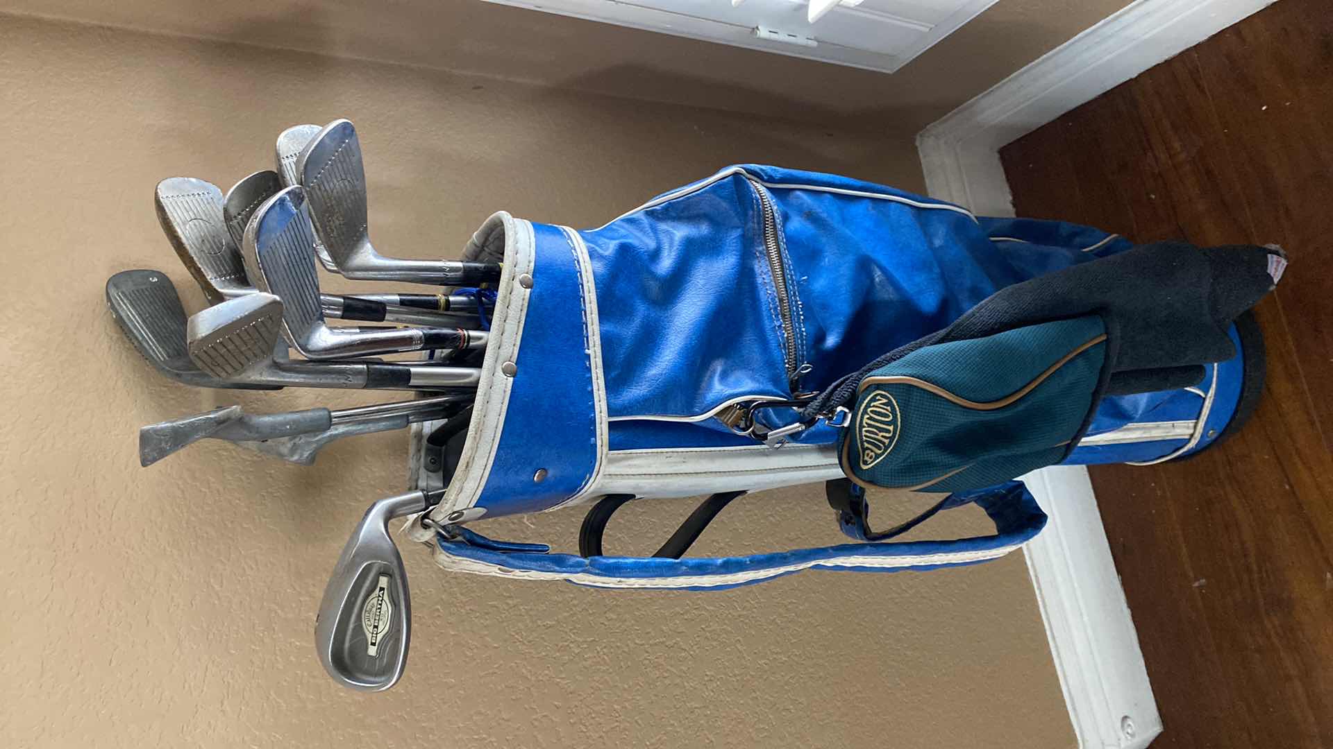 Photo 1 of GOLF BAG WITH DUNLOP AND ASSORTED CLUBS