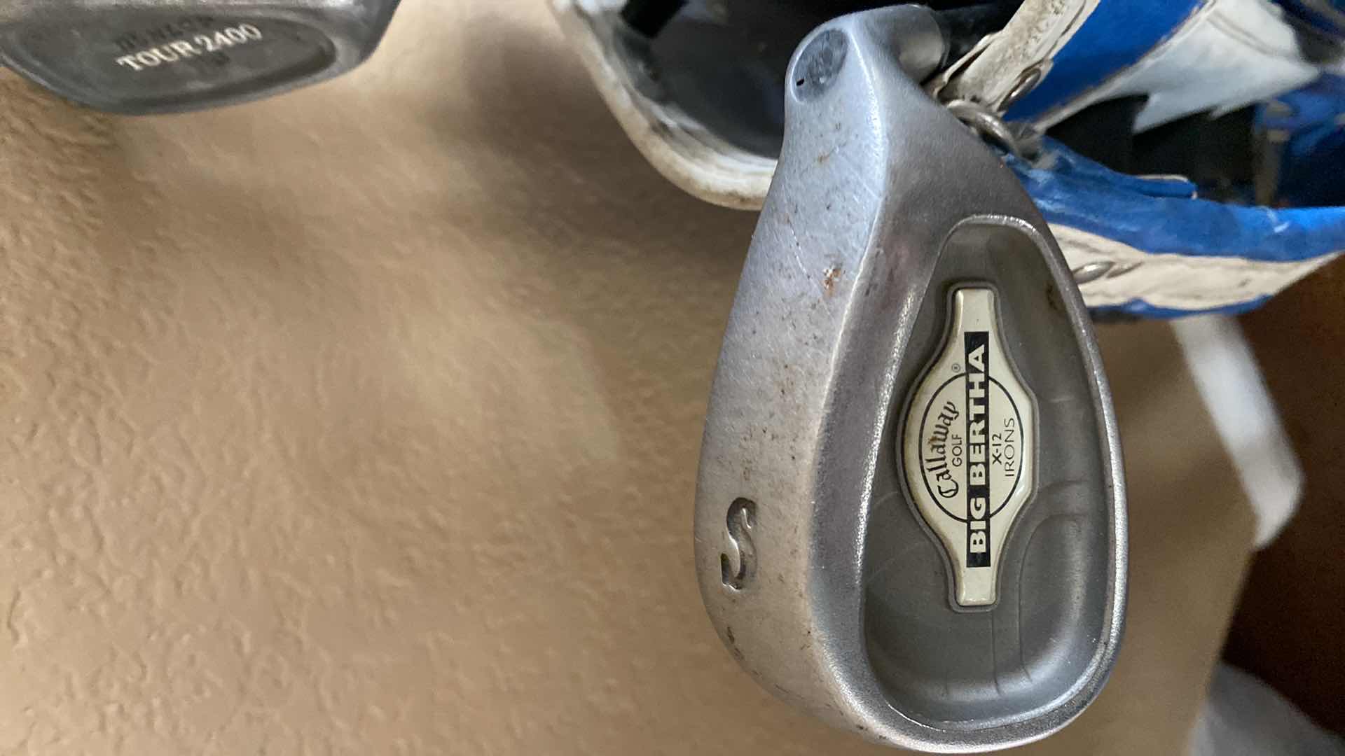 Photo 3 of GOLF BAG WITH DUNLOP AND ASSORTED CLUBS