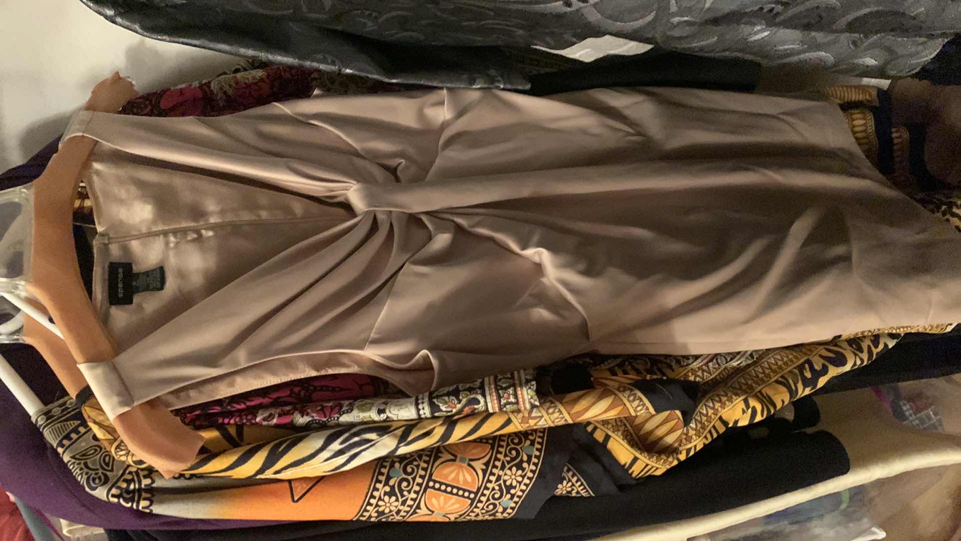 Photo 1 of RACK OF LADIES DRESSES SIZE L XL