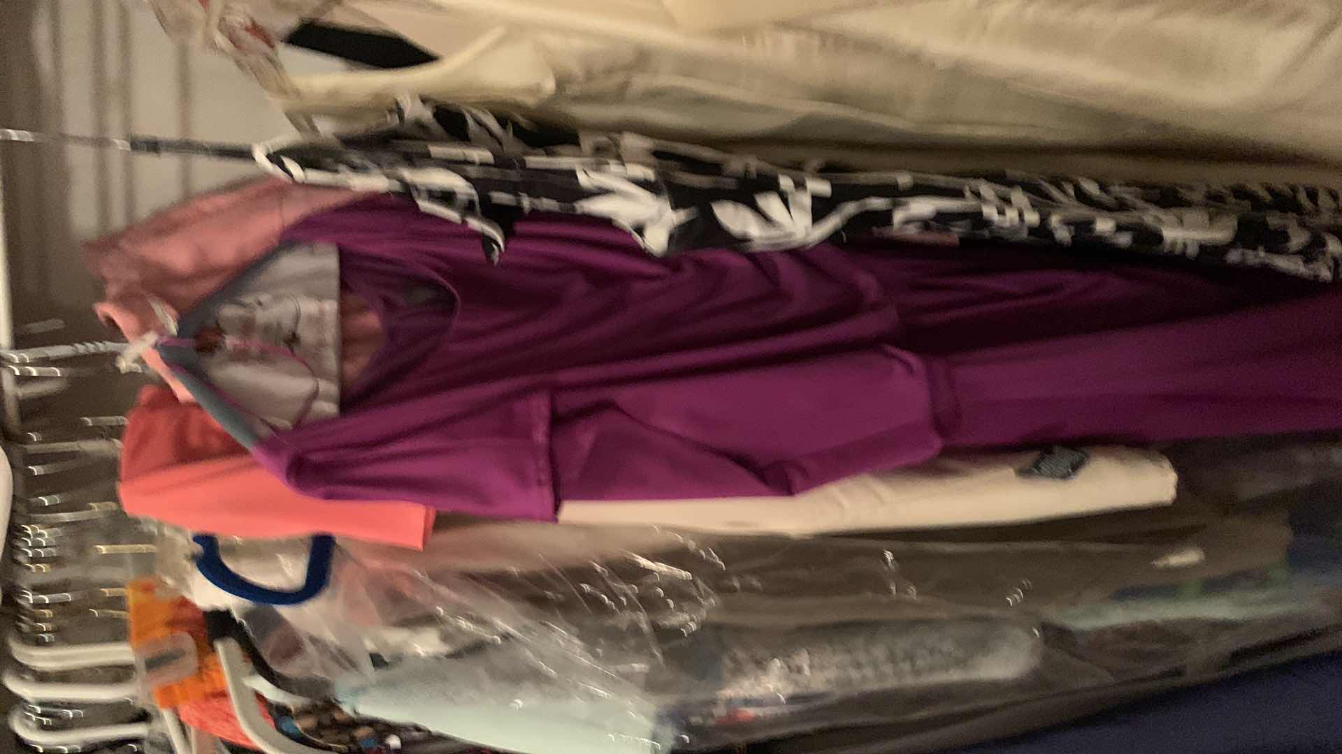 Photo 1 of RACK OF LADIES DRESSES SIZE L XL