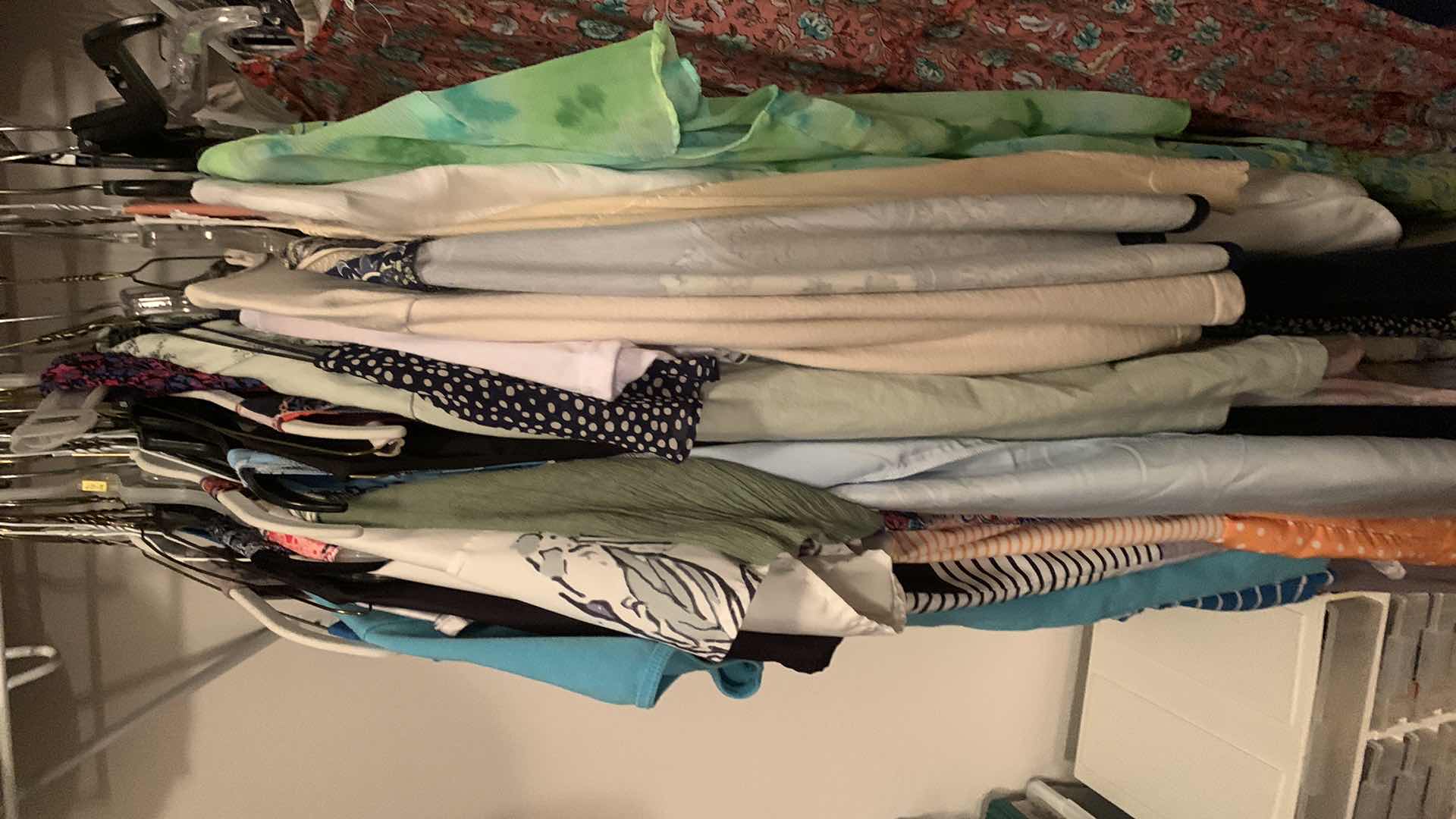 Photo 1 of RACK OF LADIES DRESSES SIZE L XL