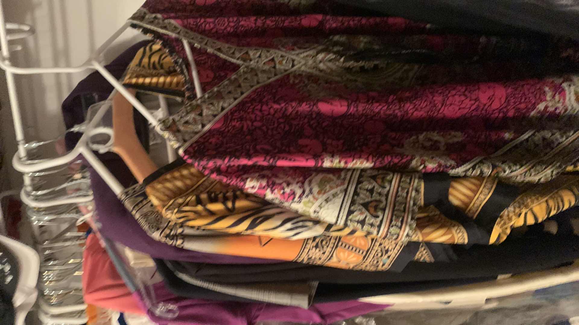 Photo 1 of RACK OF LADIES DRESSES SIZE L XL