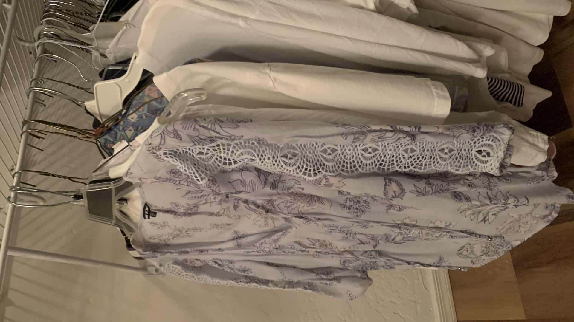 Photo 1 of HALF RACK OF WOMENS TOPS MOSTLY L XL