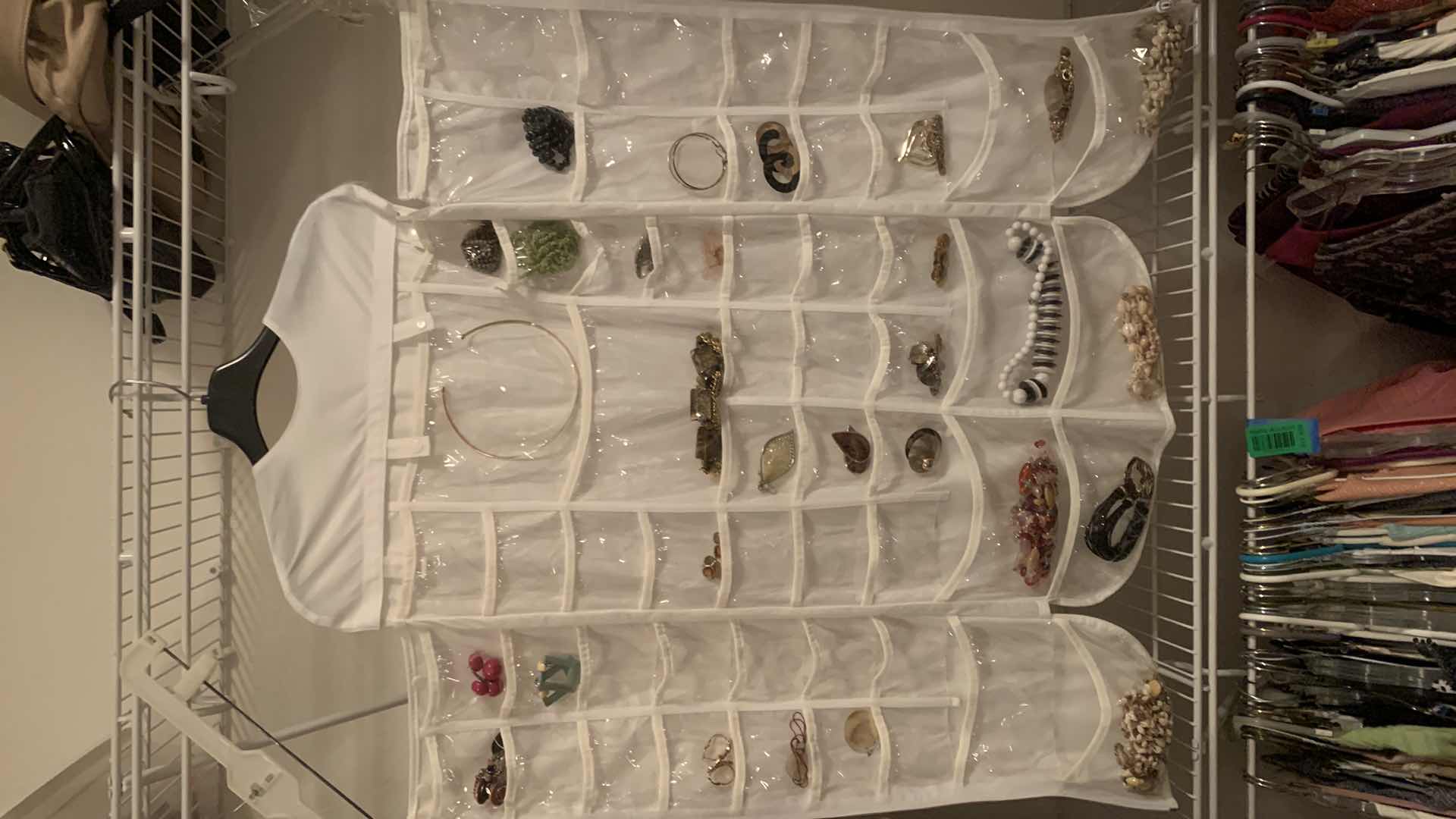 Photo 1 of JEWELRY HANGER WITH COSTUME JEWELRY