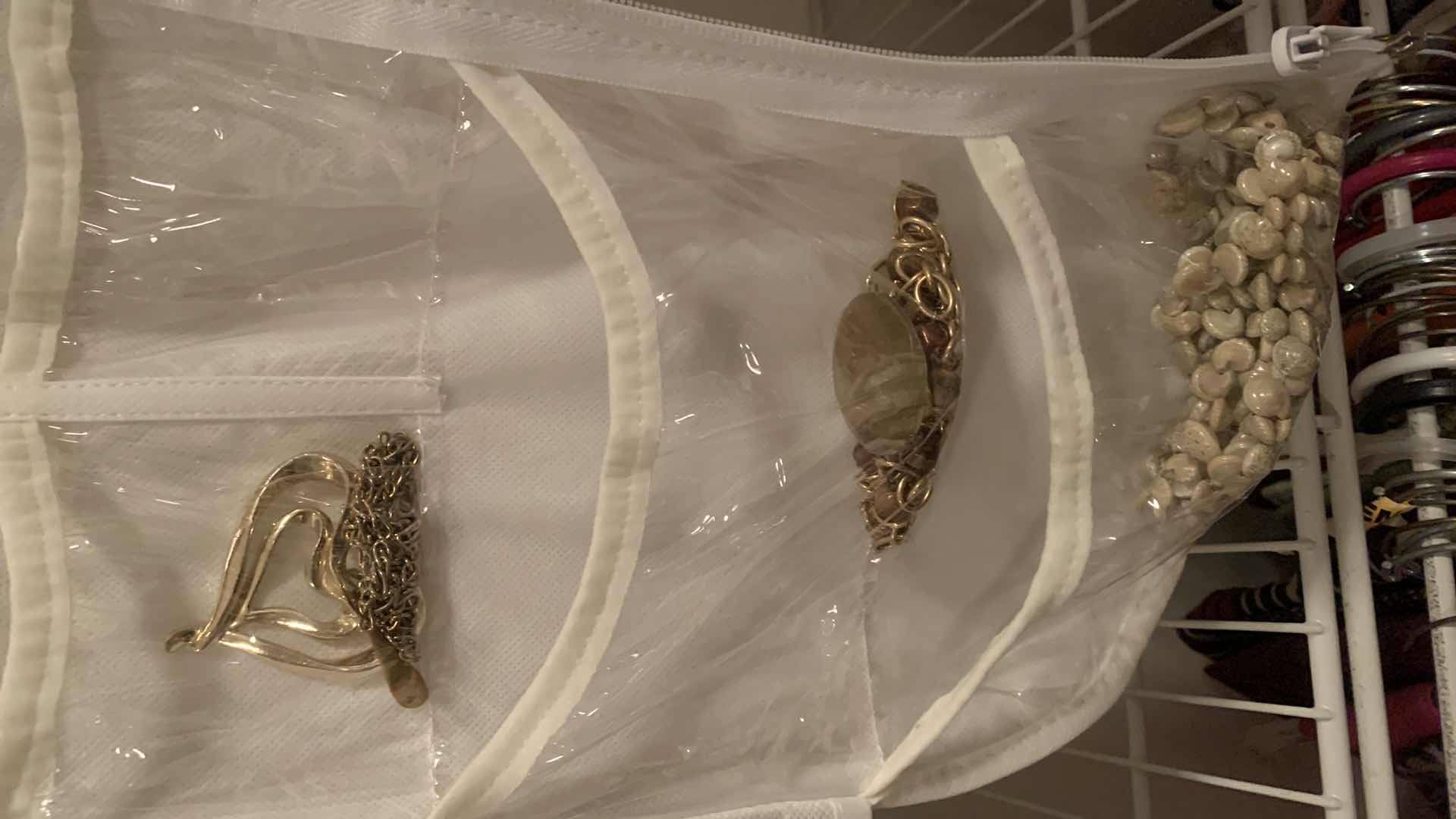 Photo 1 of JEWELRY HANGER WITH COSTUME JEWELRY