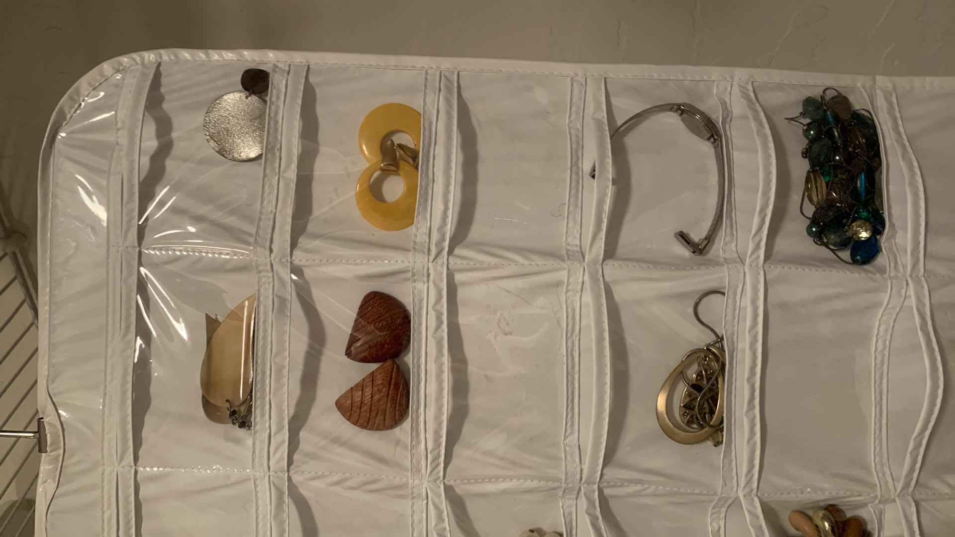 Photo 1 of DOUBLE SIDED JEWELRY HANGER W COSTUME JEWELRY