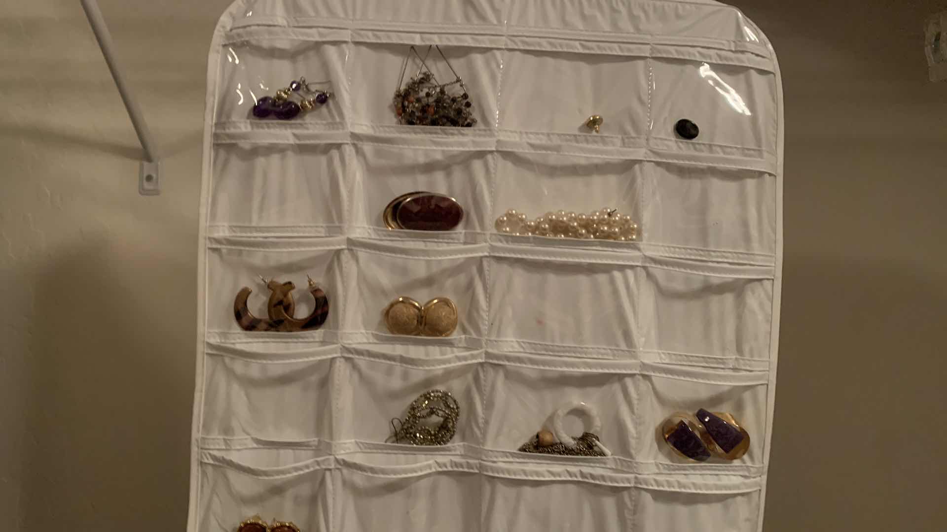 Photo 1 of DOUBLE SIDED JEWELRY HANGER W COSTUME JEWELRY