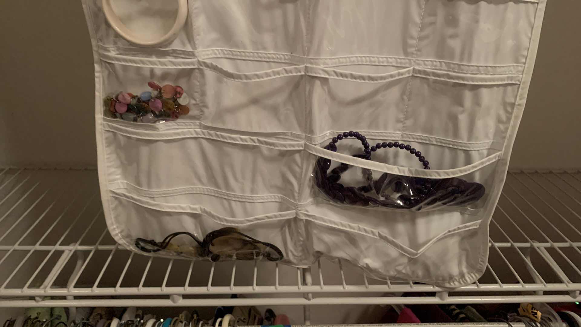 Photo 1 of DOUBLE SIDED JEWELRY HANGER W COSTUME JEWELRY