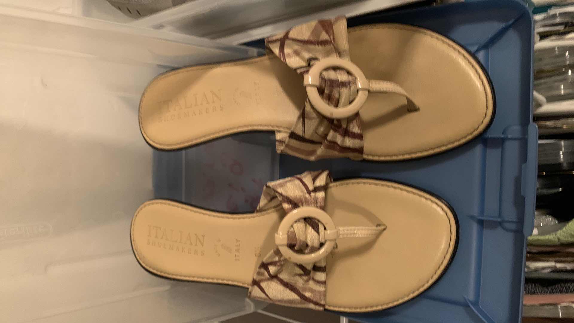 Photo 1 of 5 PAIRS WOMENS SHOES IN TOTES SIZE 8.5