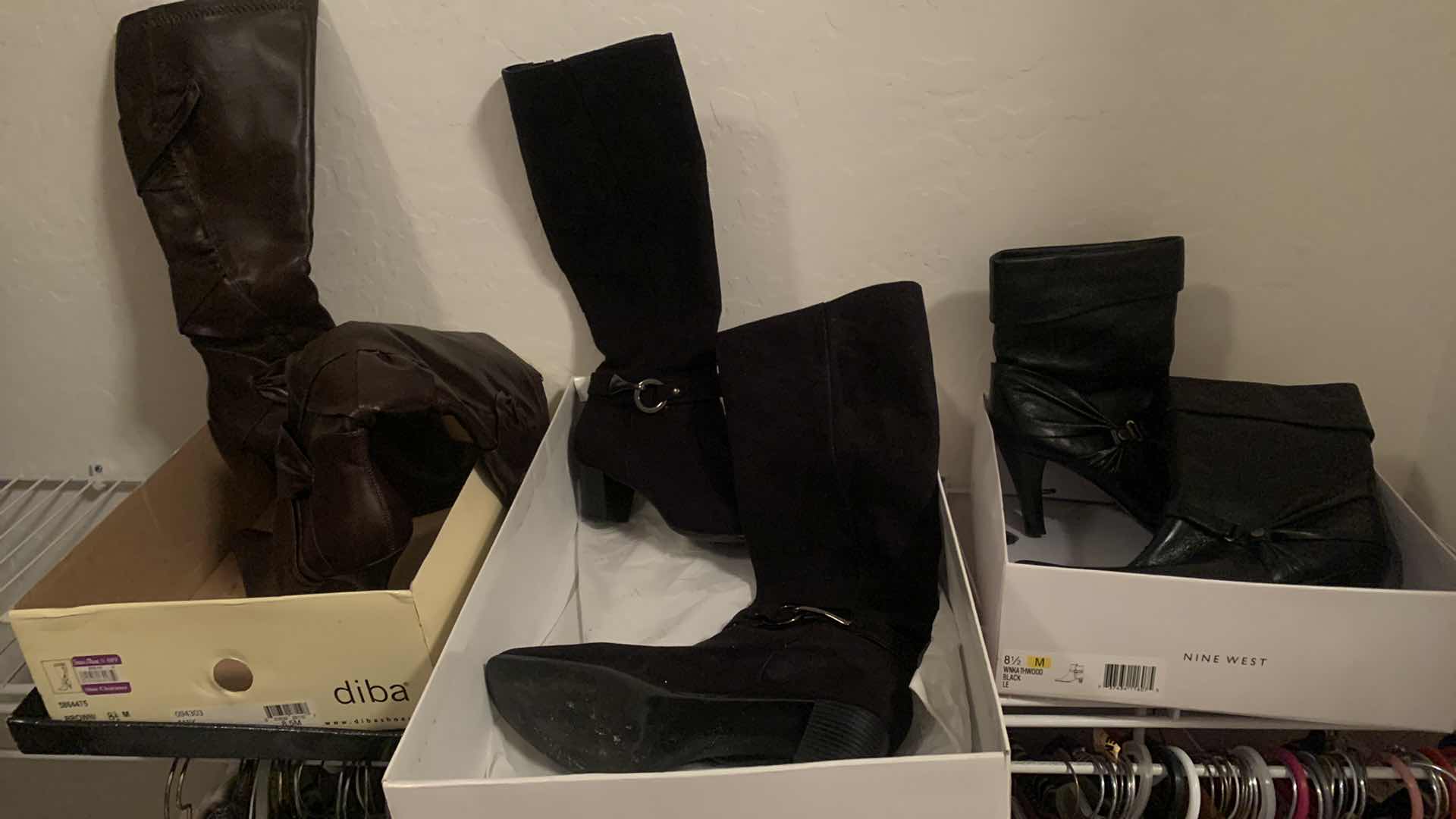 Photo 1 of 3 PAIR WOMENS BOOTS SIZE 8.5