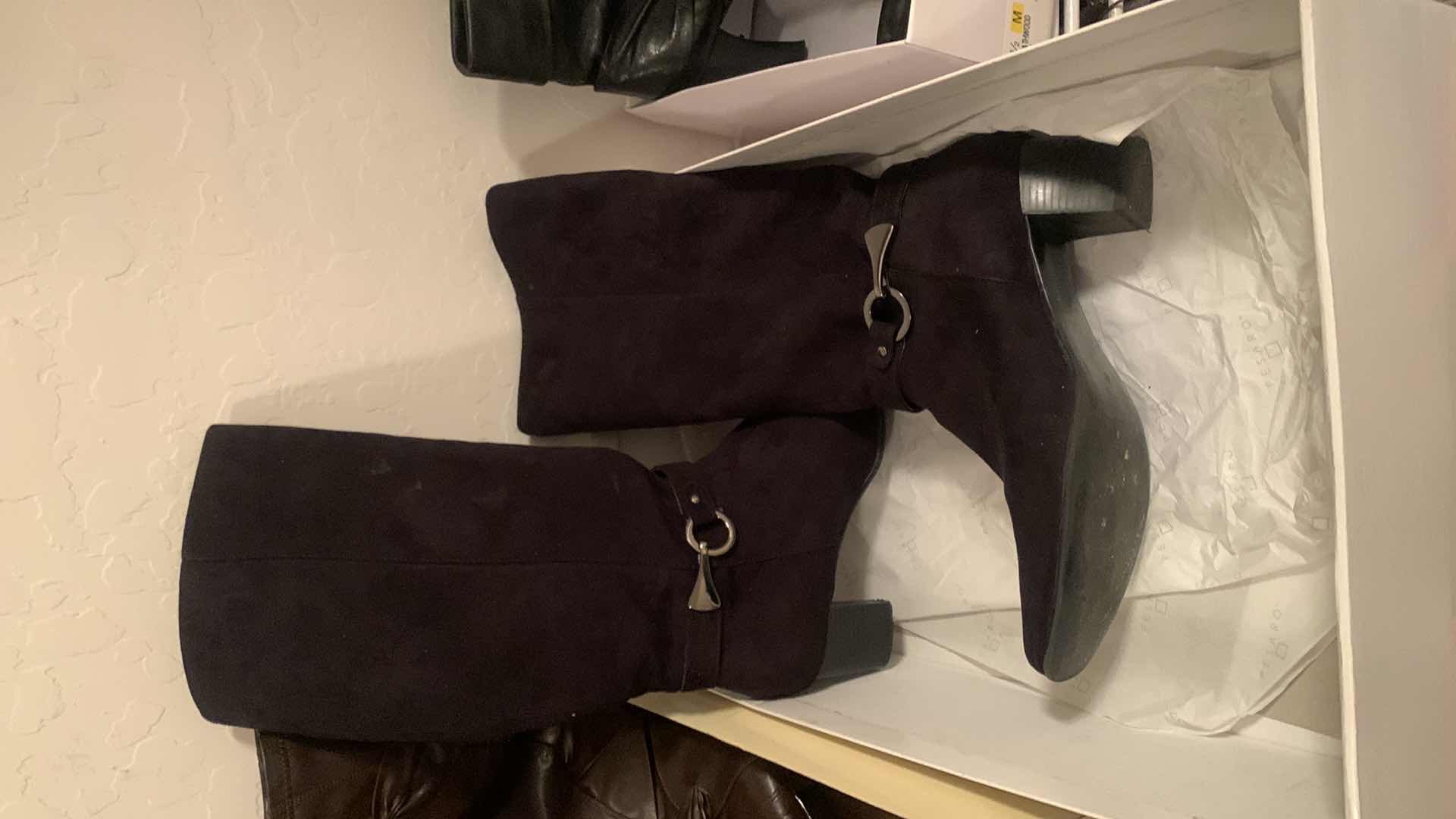 Photo 1 of 3 PAIR WOMENS BOOTS SIZE 8.5