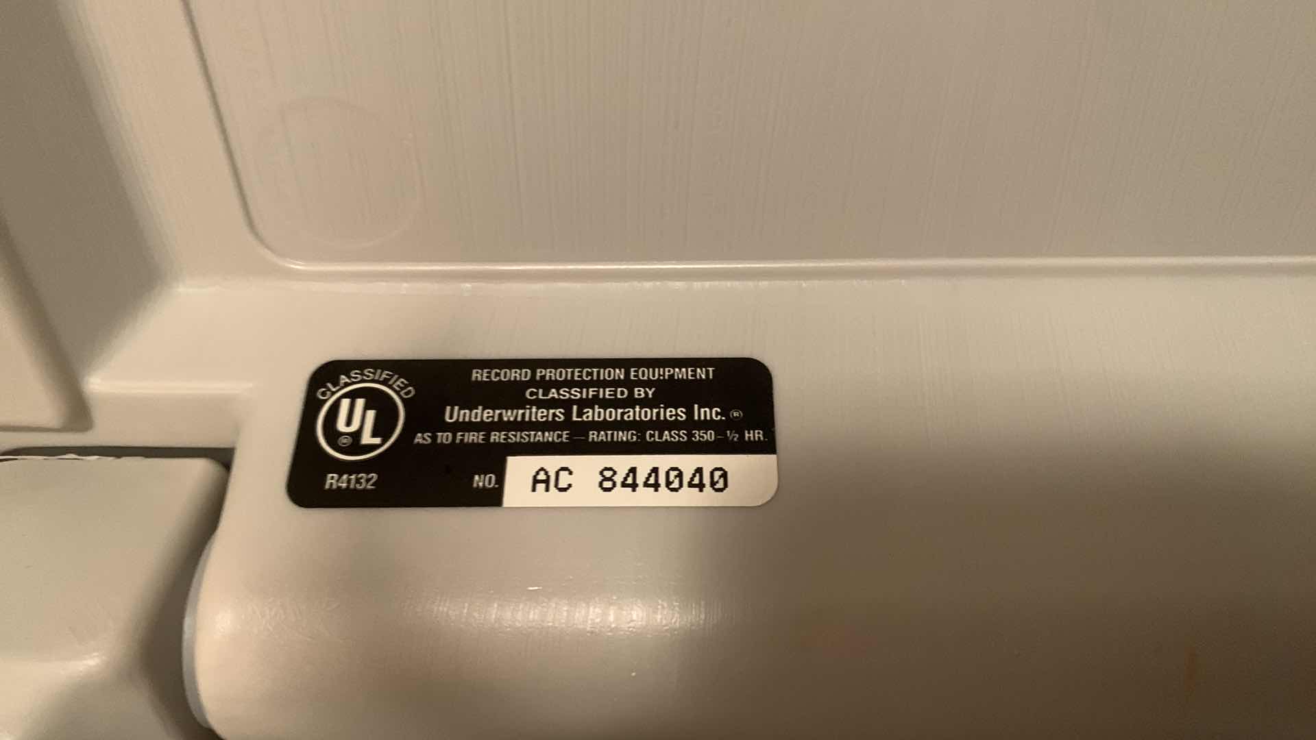 Photo 1 of SENTRY SAFE 1100, NO KEY, UNLOCKED