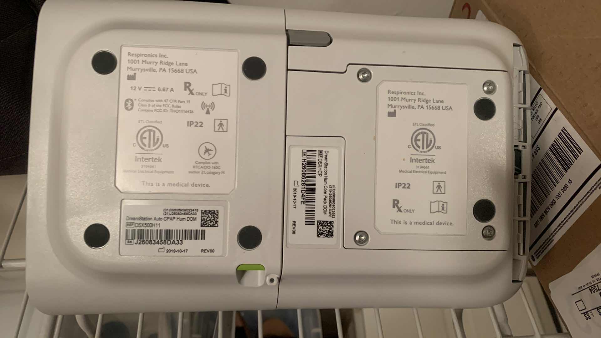 Photo 1 of C PAP MACHINE, CLEANING DEVICE, CARRYING CASE AND ACCESSORIES