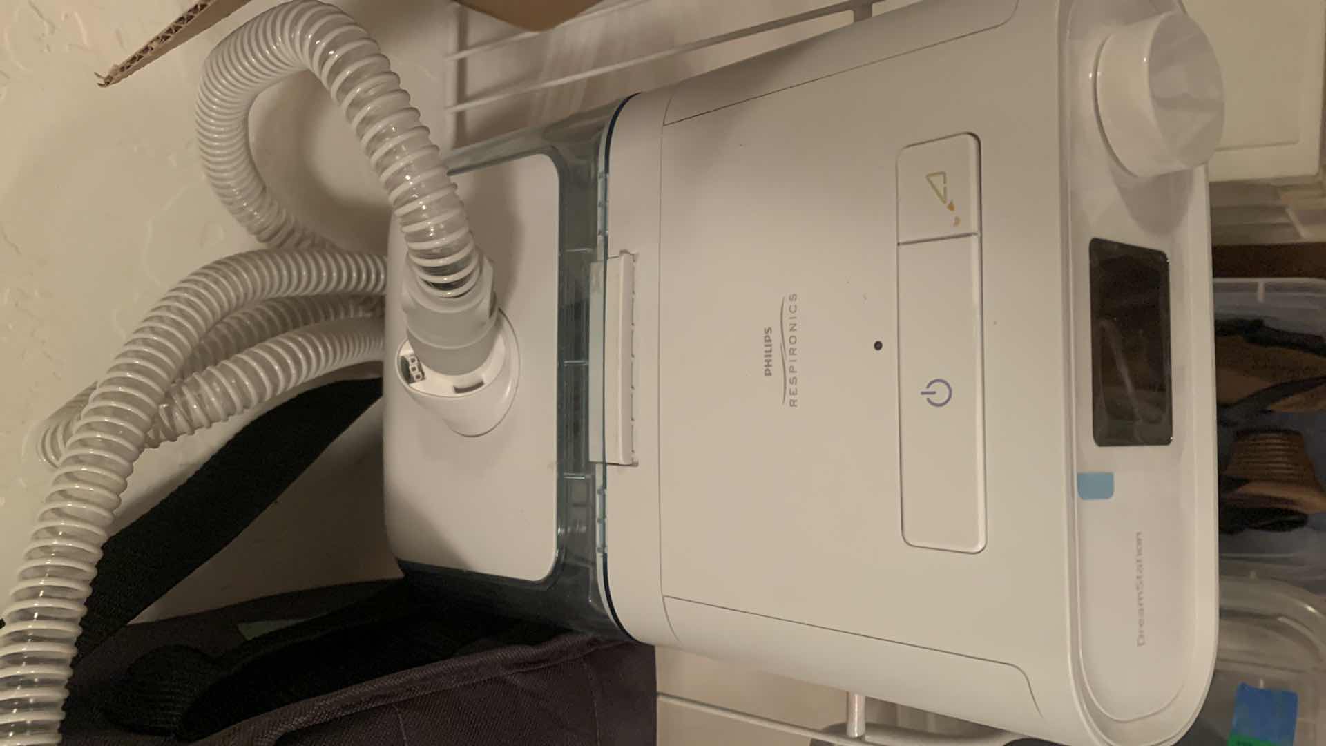 Photo 1 of C PAP MACHINE, CLEANING DEVICE, CARRYING CASE AND ACCESSORIES