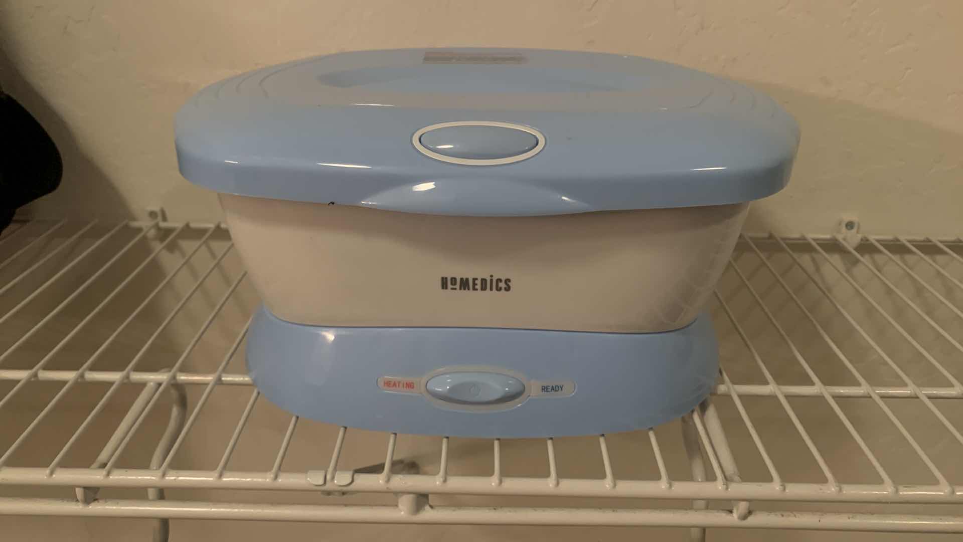 Photo 1 of HOMEDICS HOT WAX MACHINE WITH LARGE BLOCK OF WAX