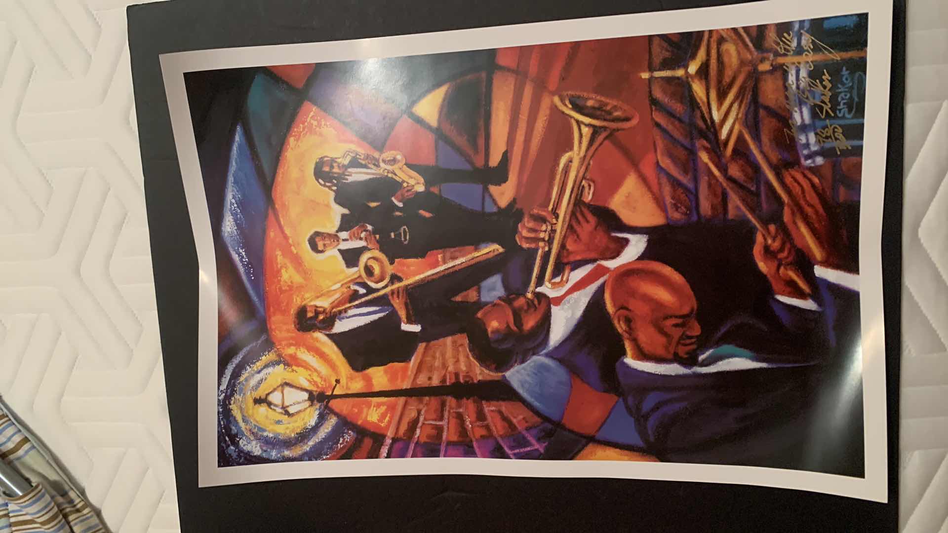 Photo 1 of ARTWORK BLACK STAR PRODUCTIONS JAZZ LINE  I and II SIGNED AND NUMBERED 12” x 18”