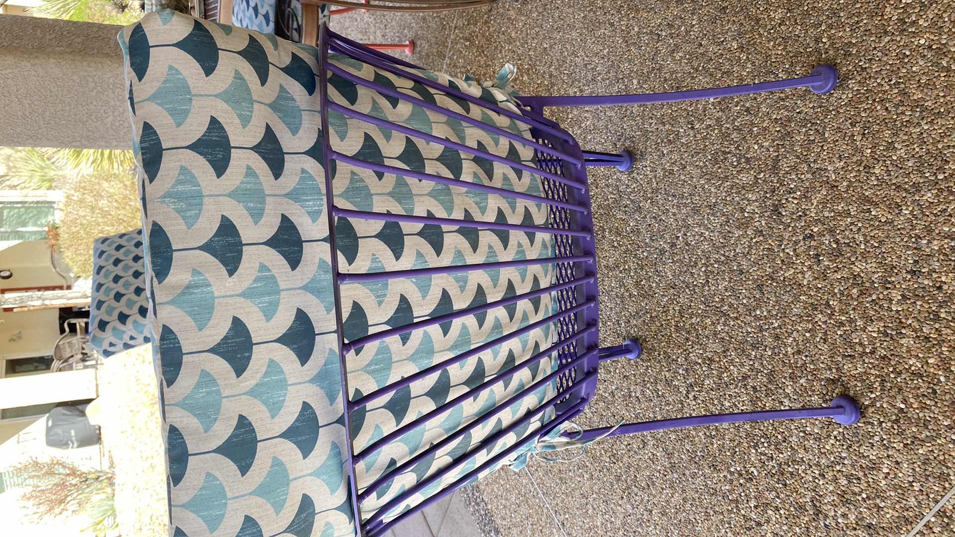 Photo 1 of ALUMINUM 5 PIECE PATIO SET-TABLE 28” SQUARE